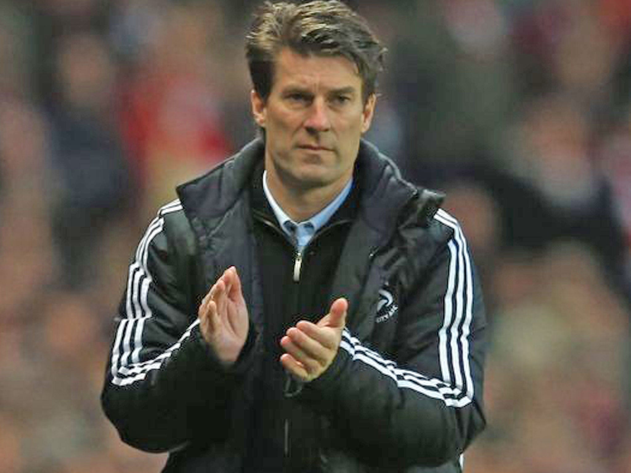 Michael Laudrup has shrugged off suggestions that he could be the man to replace Jose Mourinho should the Portuguese’s contact with Real Madrid be terminated in the summer