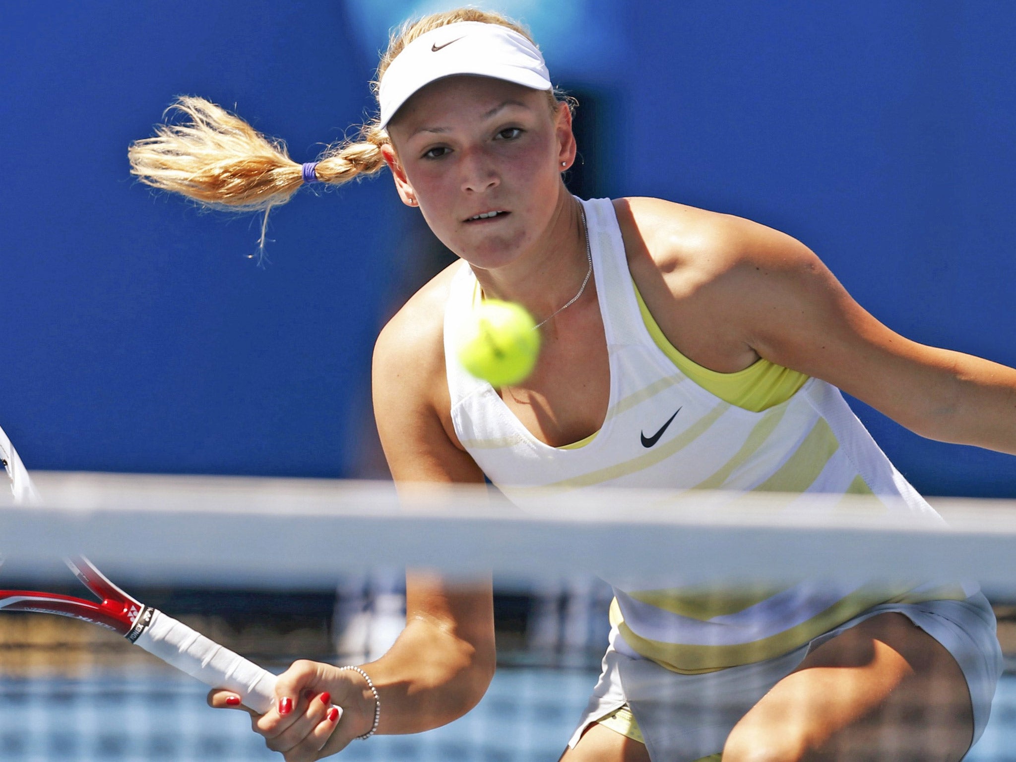 Donna Vekic is based in London but remains loyal to her country