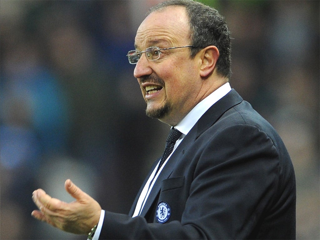 Chelsea manager Rafael Benitez has a fine record in European competition