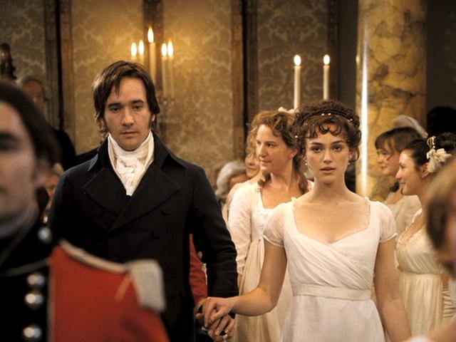 Keira Knightley and Matthew Macfayden in Joe Wright's 2005 film adaptation of Pride and Prejudice.