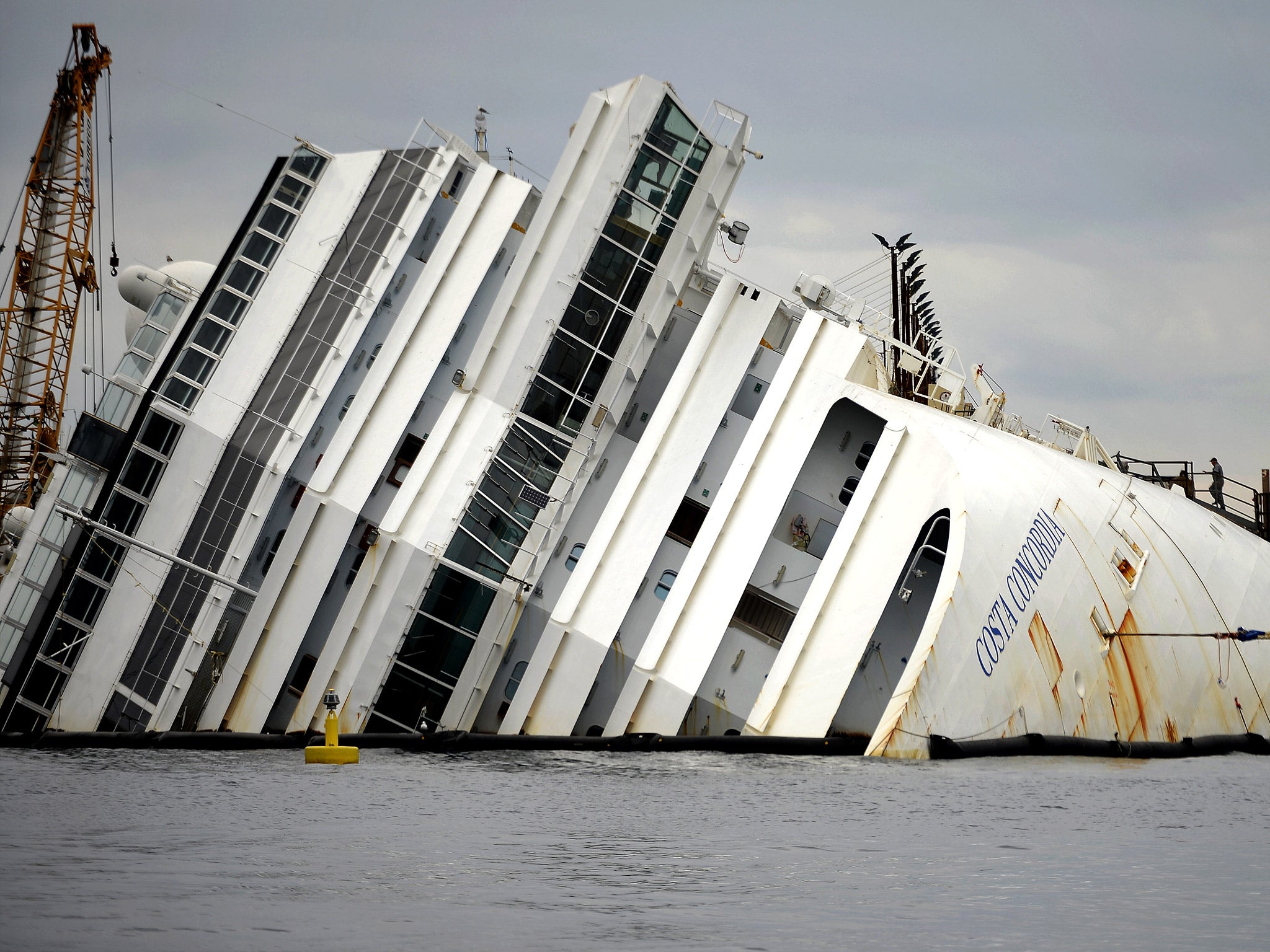 The Costa Concordia, once towed to Sicily, will be cut into pieces and sold for scrap