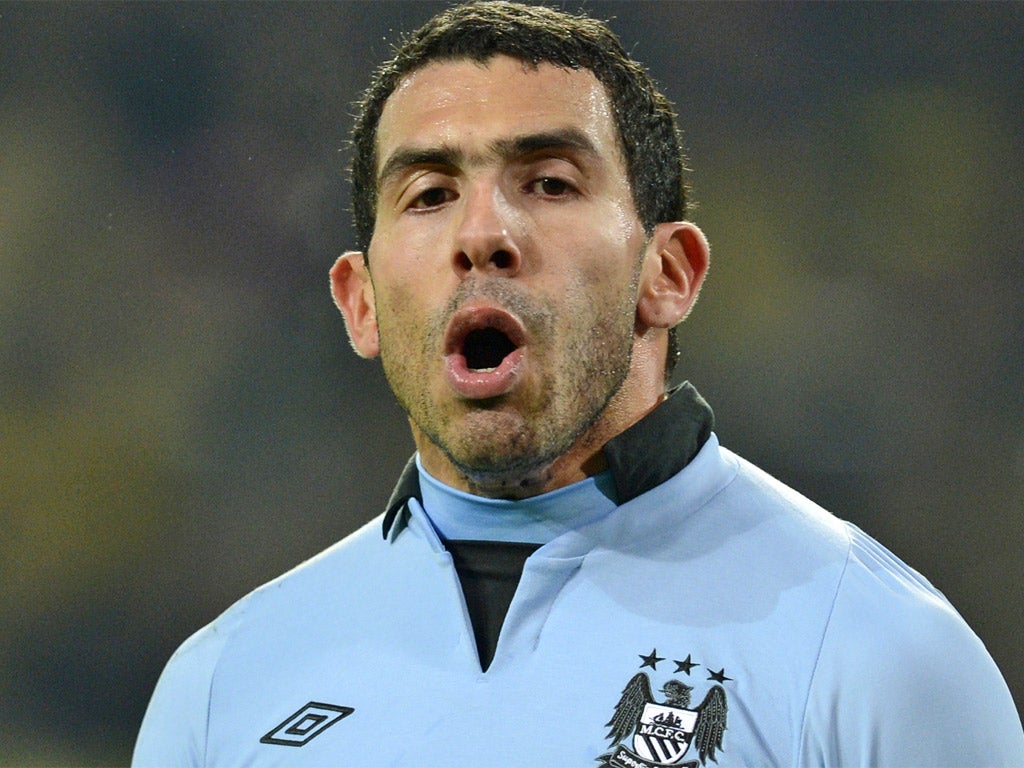 Carlos Tevez's time at Manchester City has been eventful