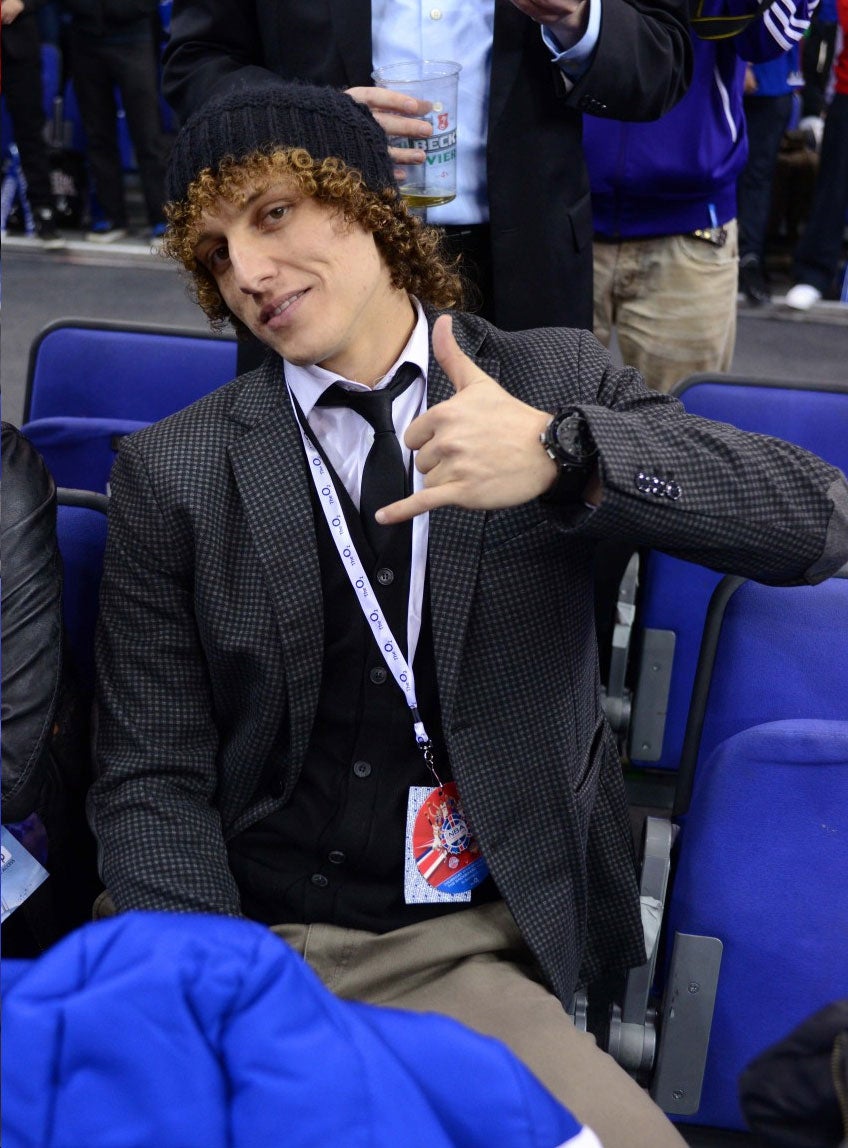 Chelsea’s David Luiz is in the squad