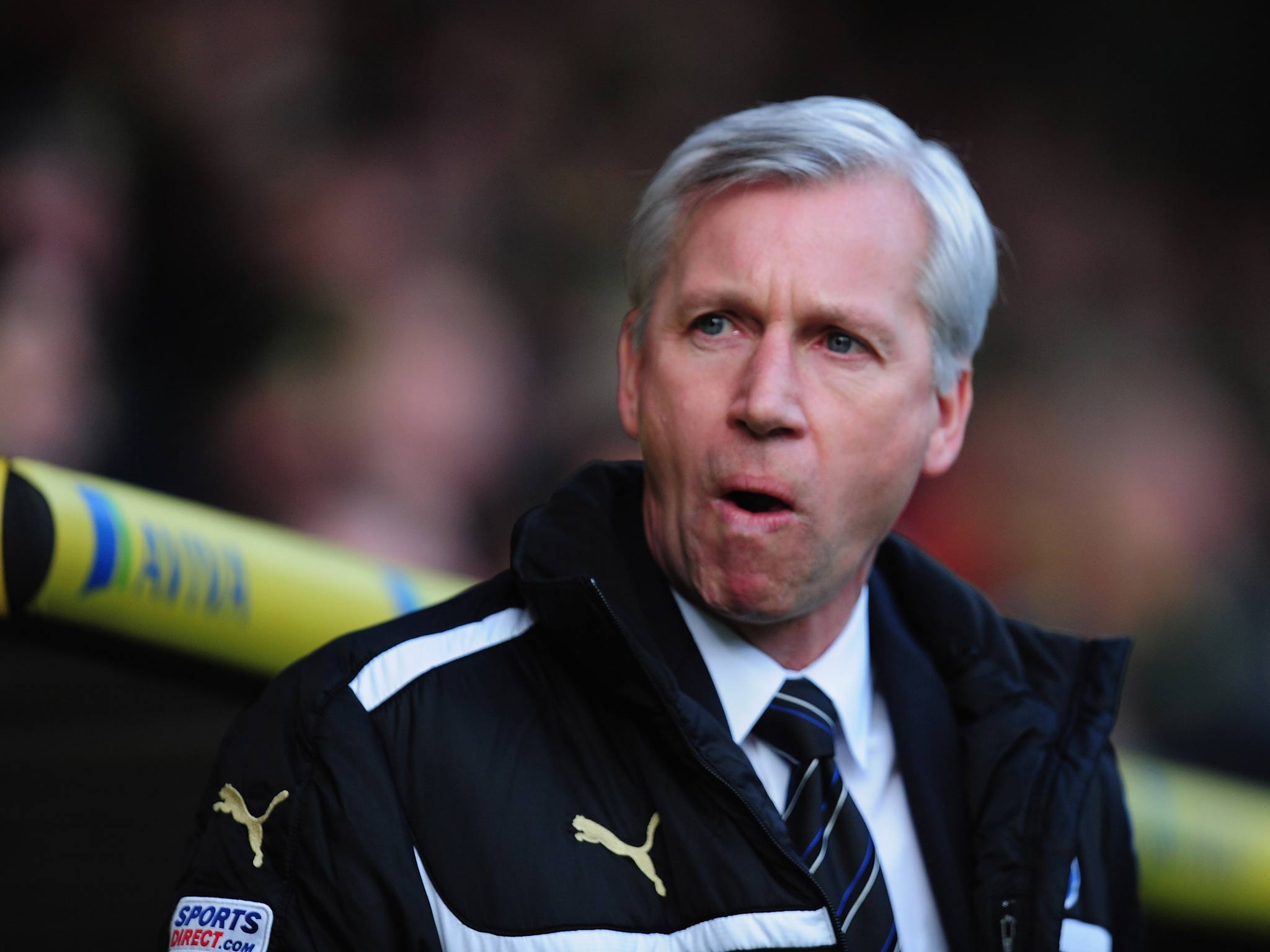 Newcastle manager Alan Pardew