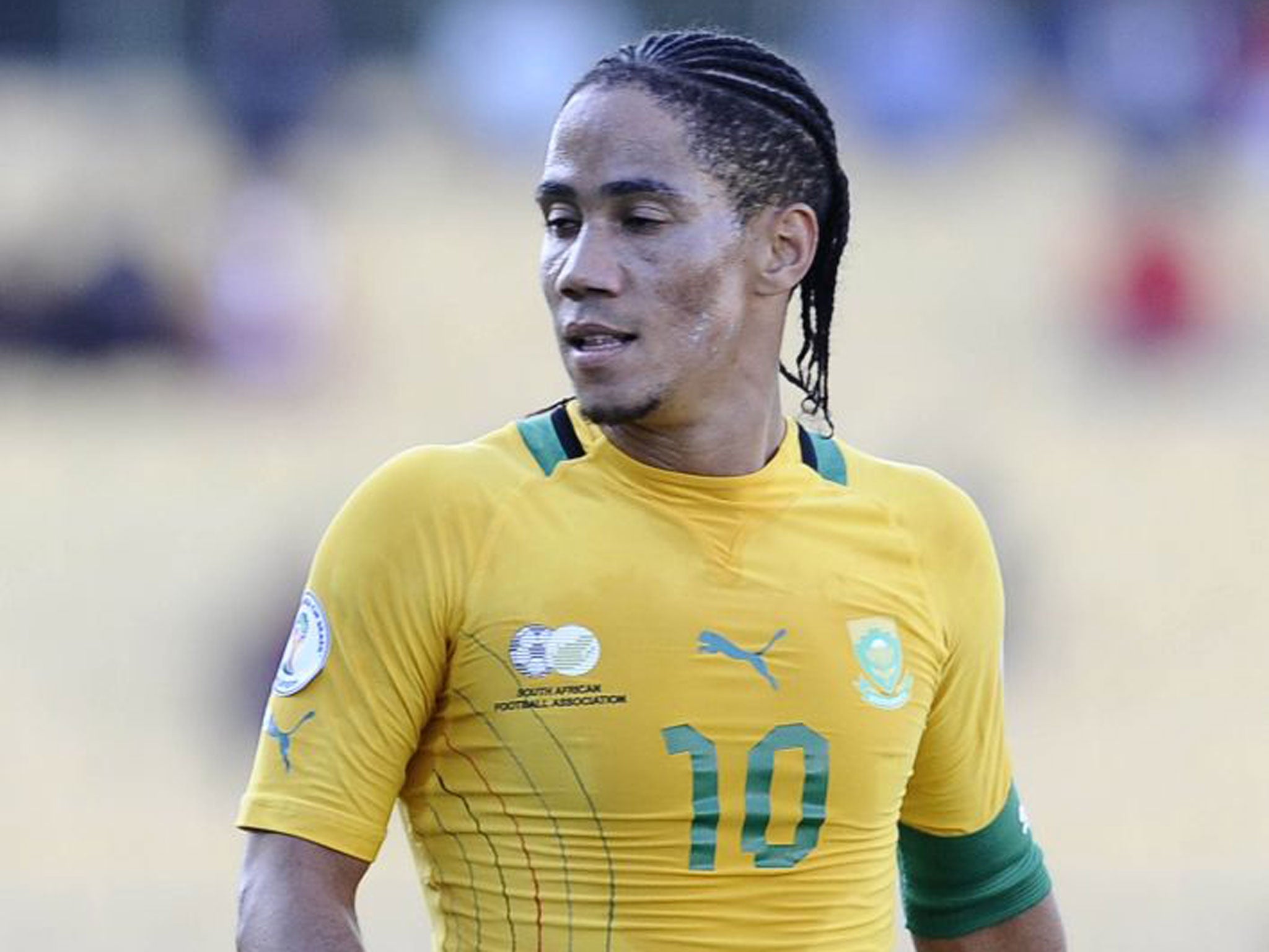 Everton’s Steven Pienaar has retired from international duty