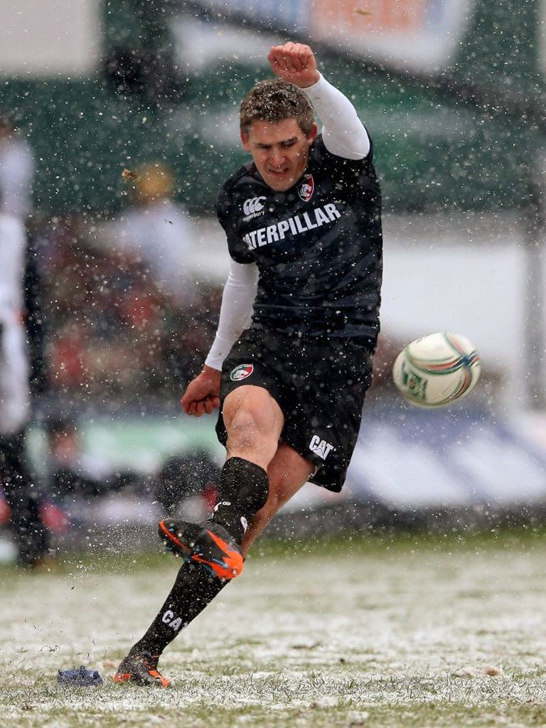 Toby Flood’s nerve in penalty-kicking proved crucial for Leicester