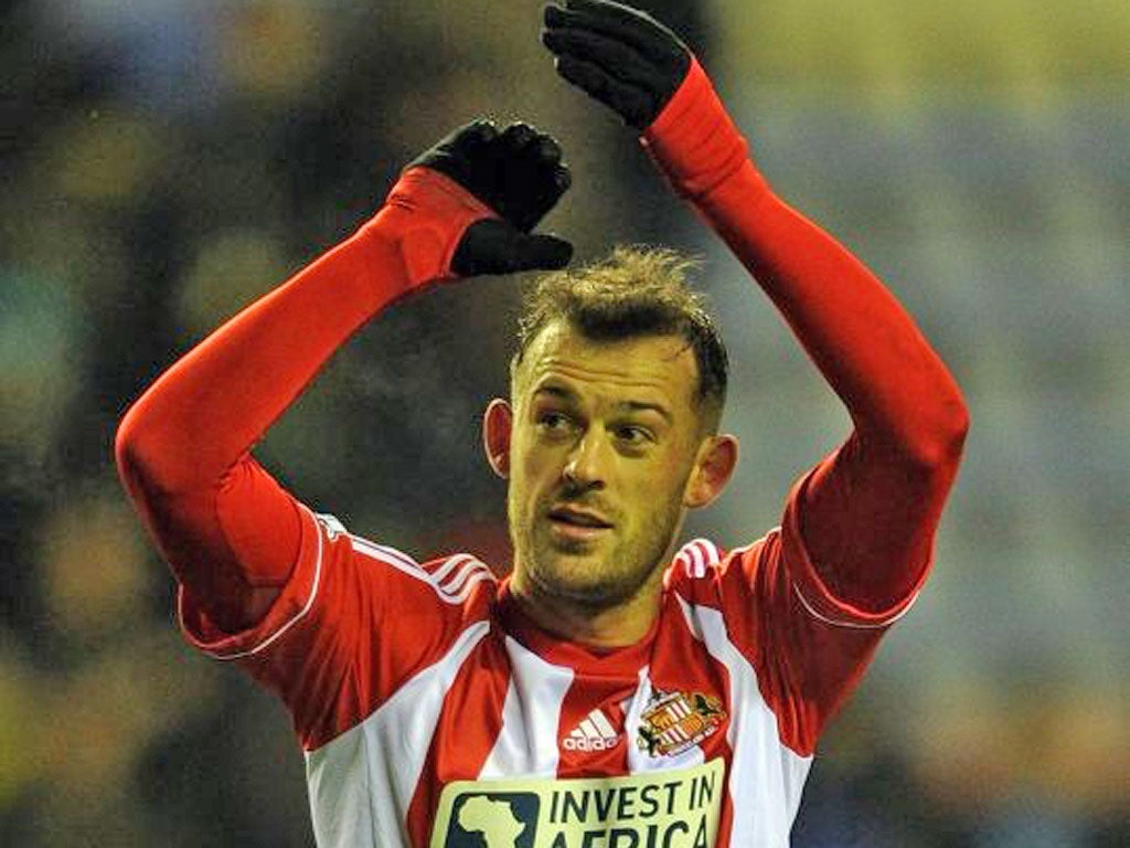 Steven Fletcher scored twice more for Sunderland on Saturday