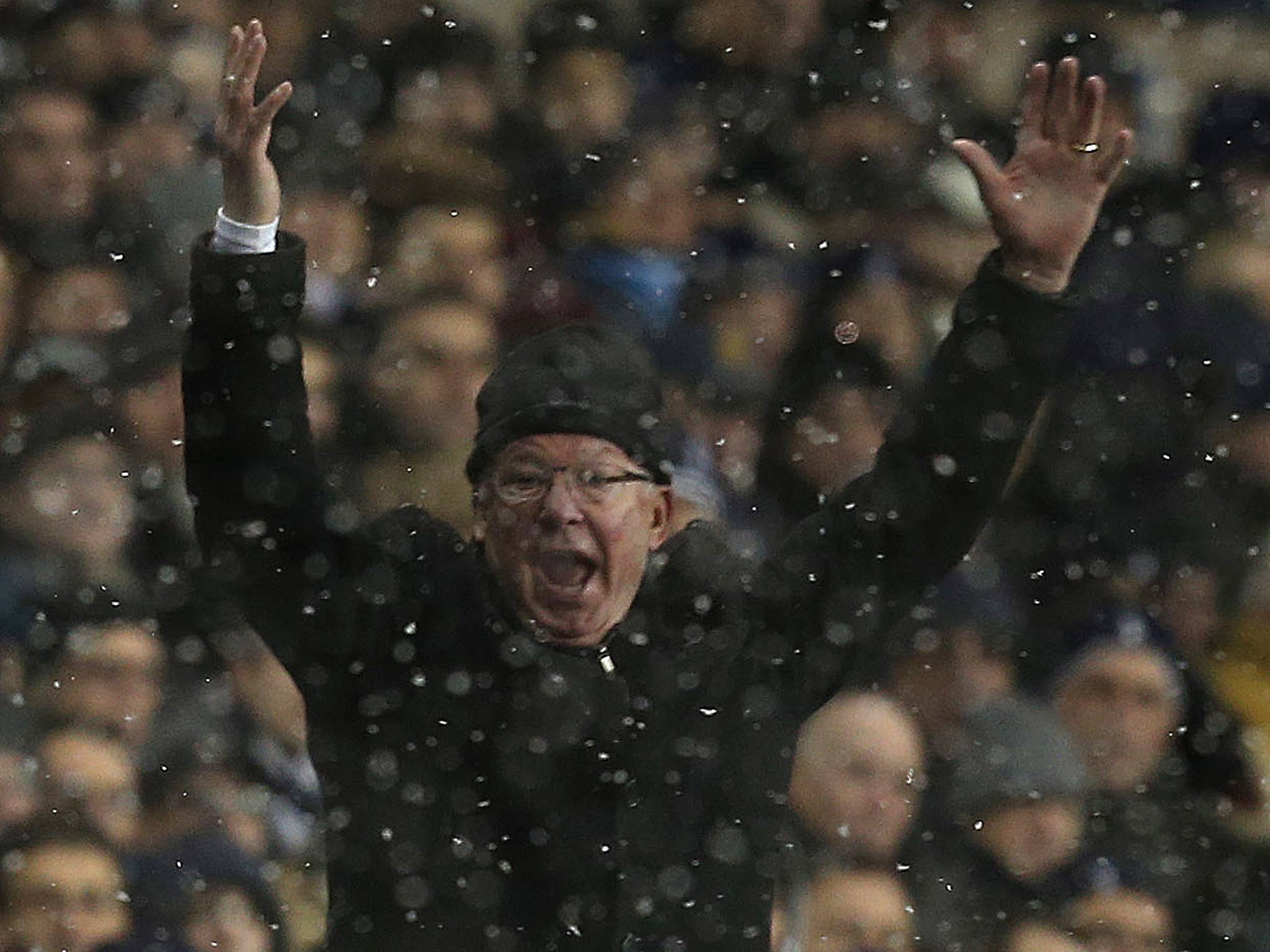 Manchester United manager Sir Alex Ferguson