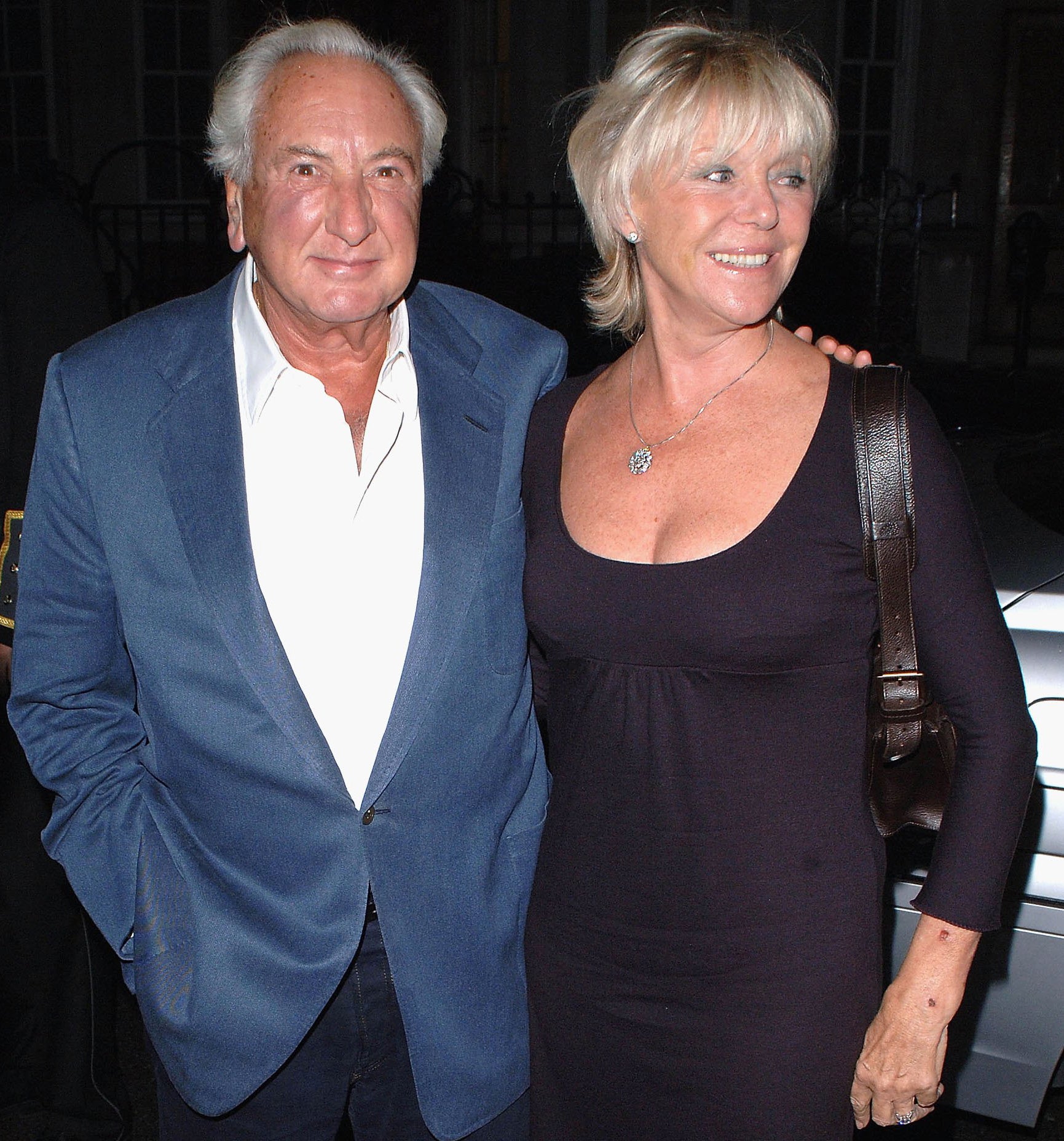 Michael Winner and his wife Geraldine