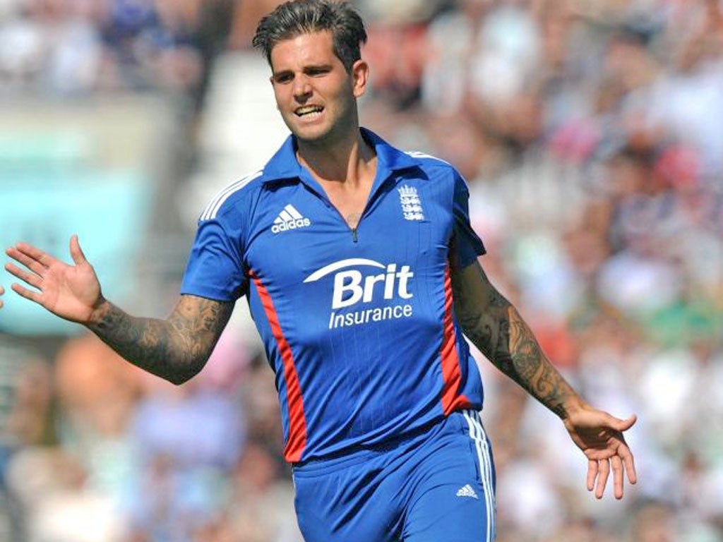 Jade Dernbach is now the most expensive bowler in ODI history