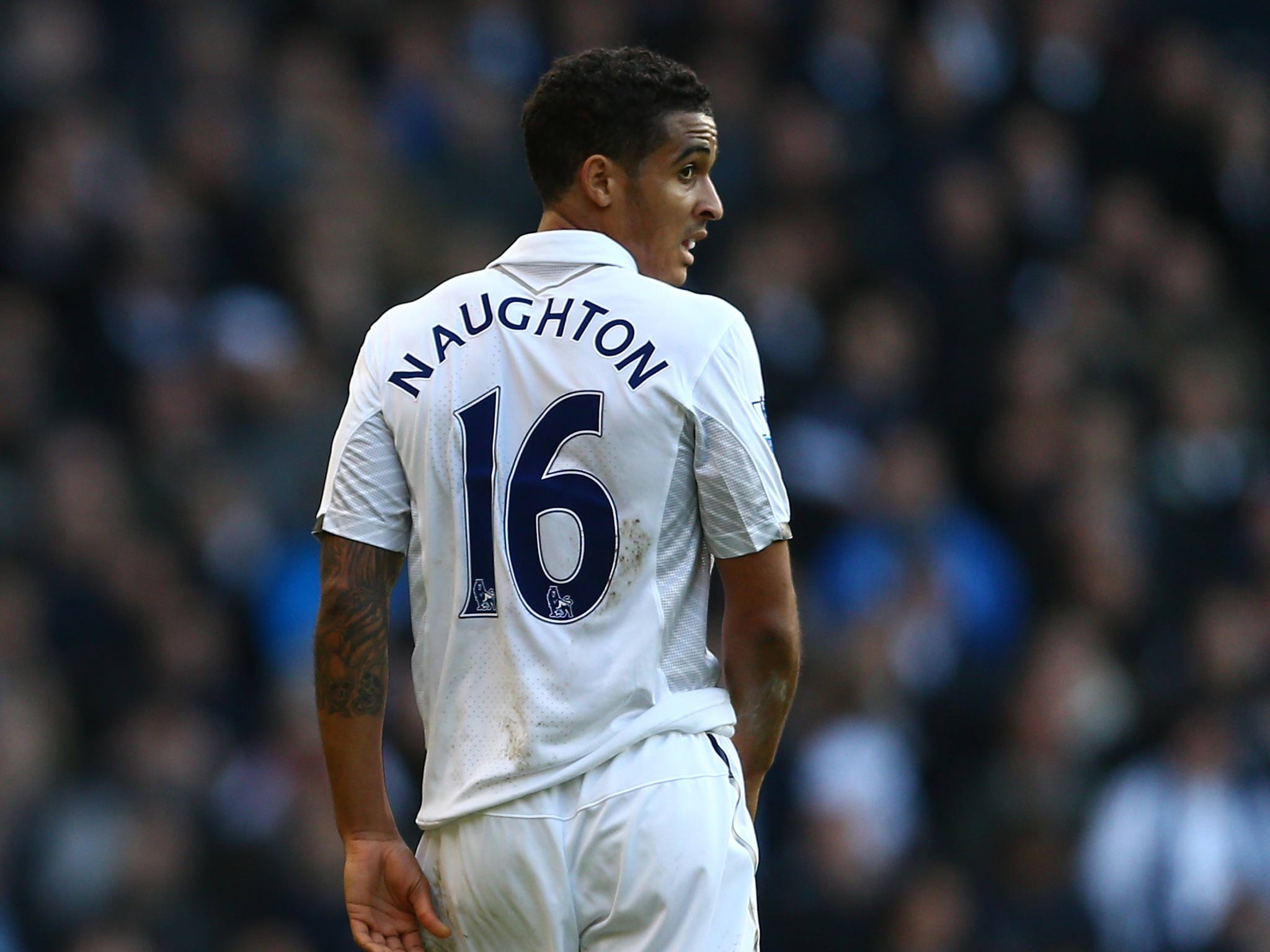 Tottenham defender Kyle Naughton