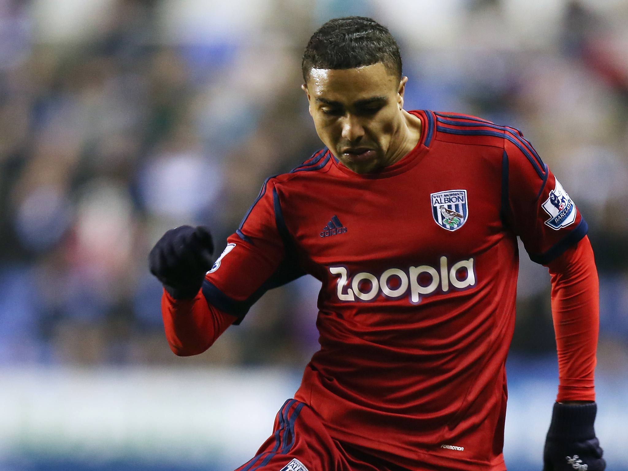 West Brom winger Jerome Thomas