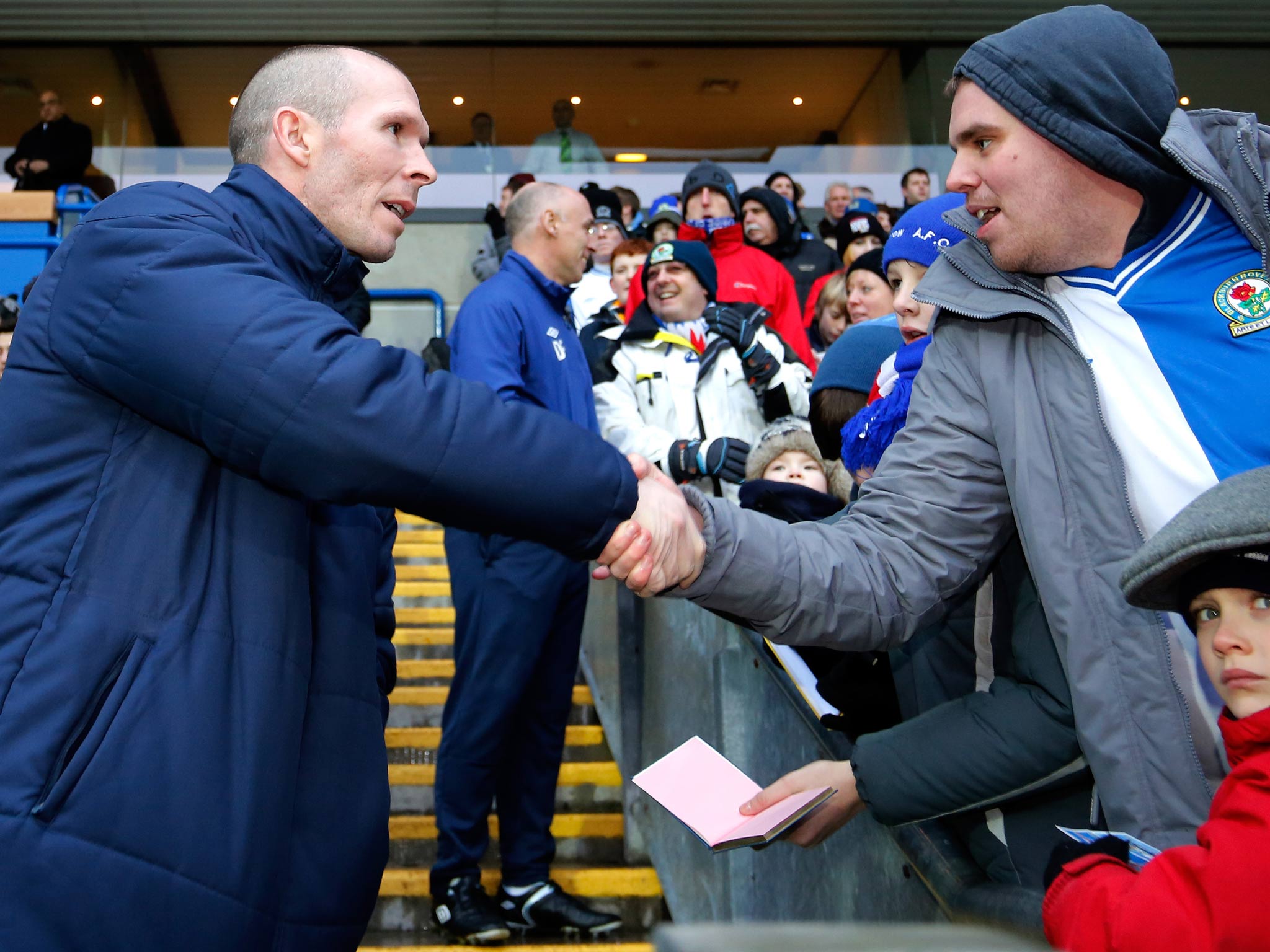 Blackburn manager Michael Appleton