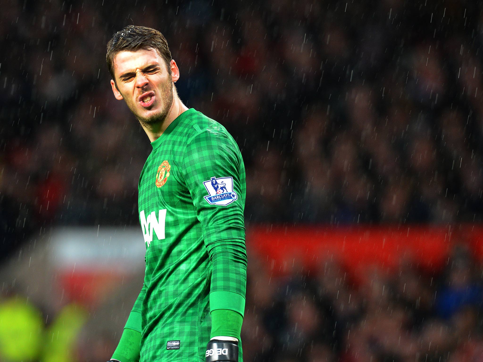 Manchester United goalkeeper David de Gea