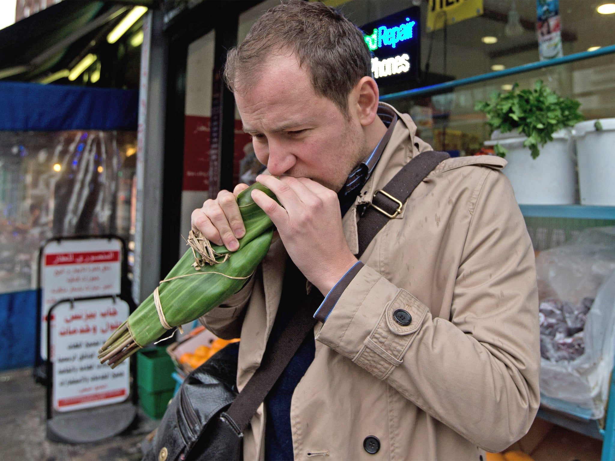 Tom Peck gets his fix of khat