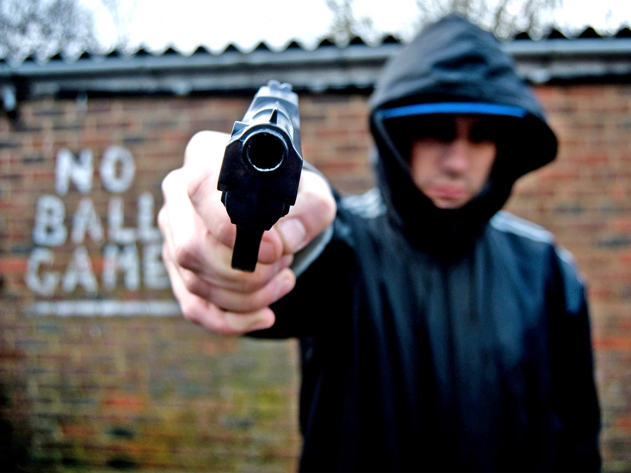 Police recorded 5,911 firearms offences in 2011/12