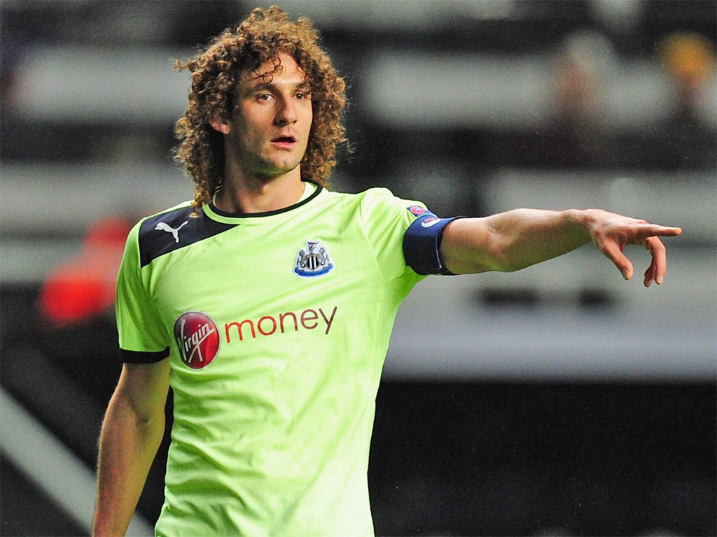 Fabricio Coloccini wants to return home to Argentina