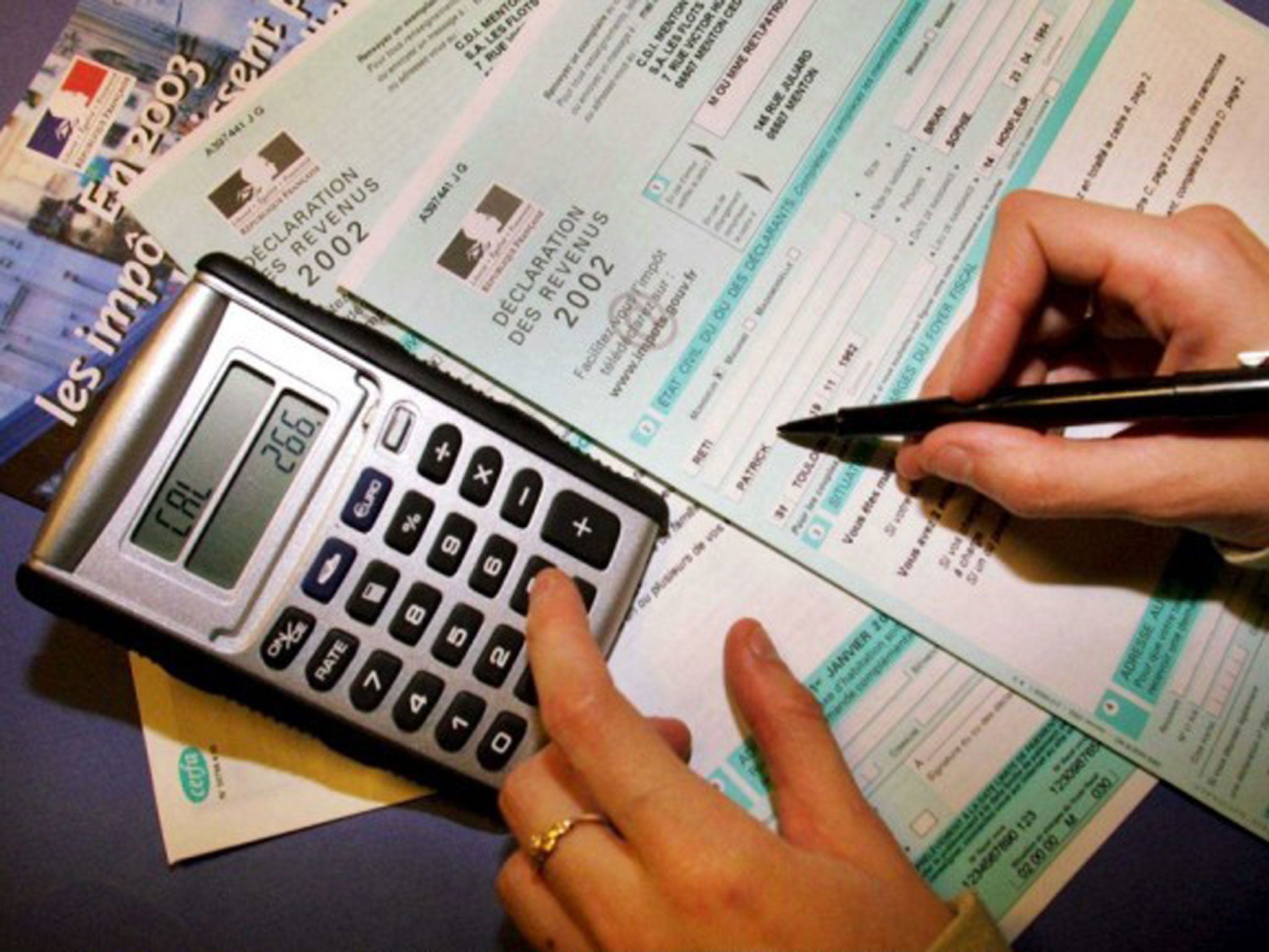 Fines can add up to £1,600 to your tax bill