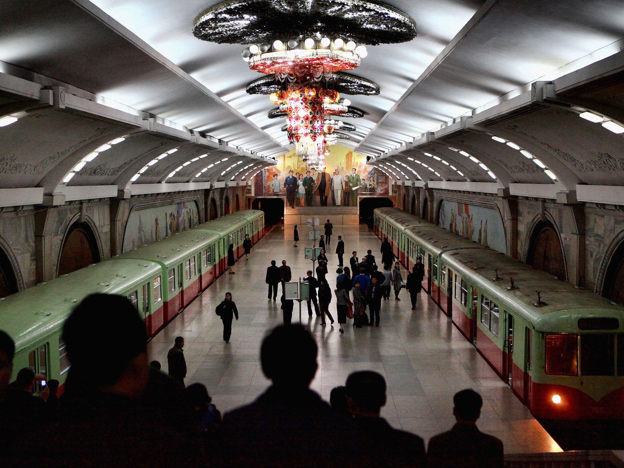 Mass transit: Some locals will not use the metro out of fear of being stuck in a power cut