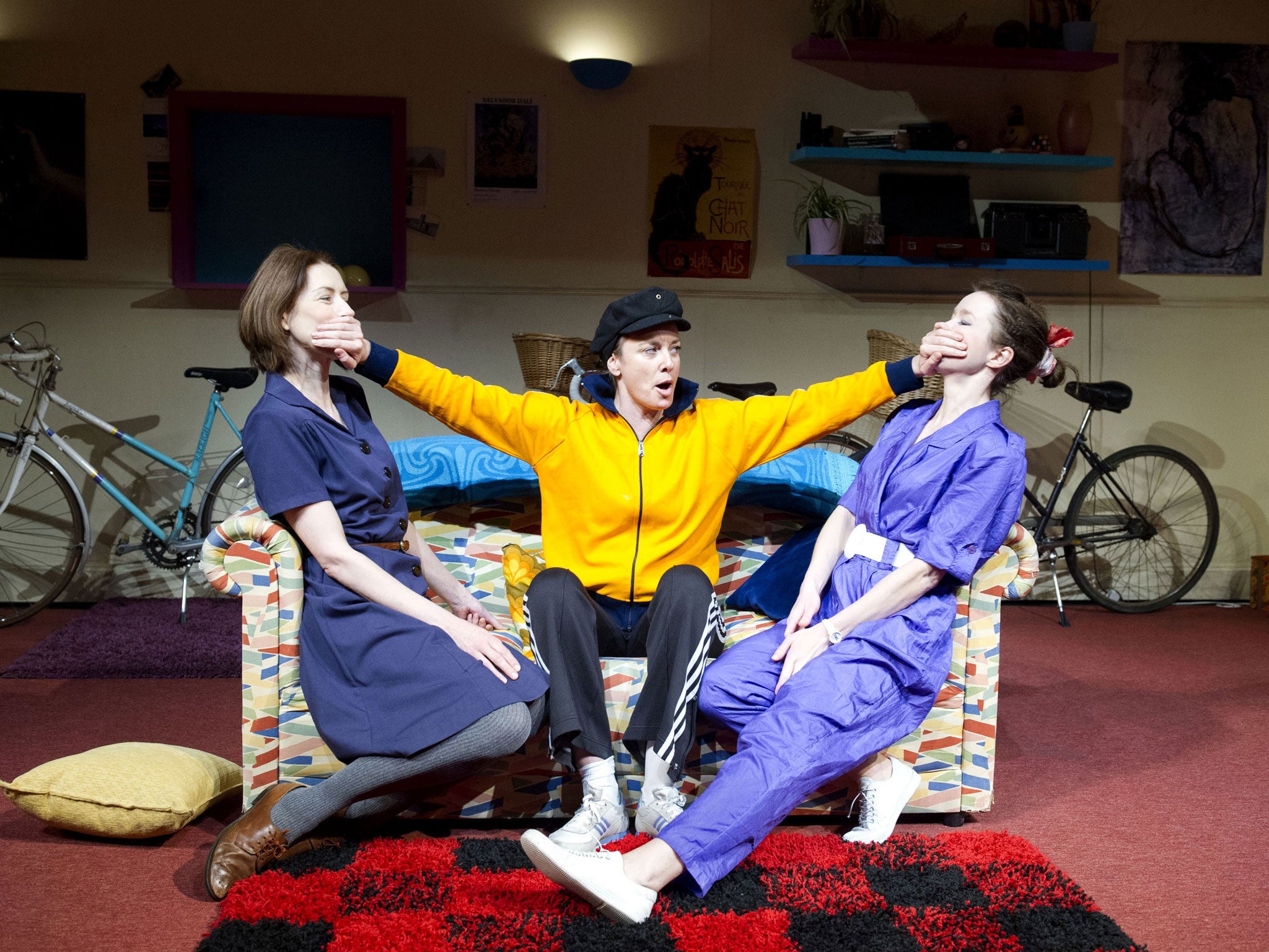 Speak no evil: Gina McKee, Tamzin Outhwaite and Anna Maxwell Martin