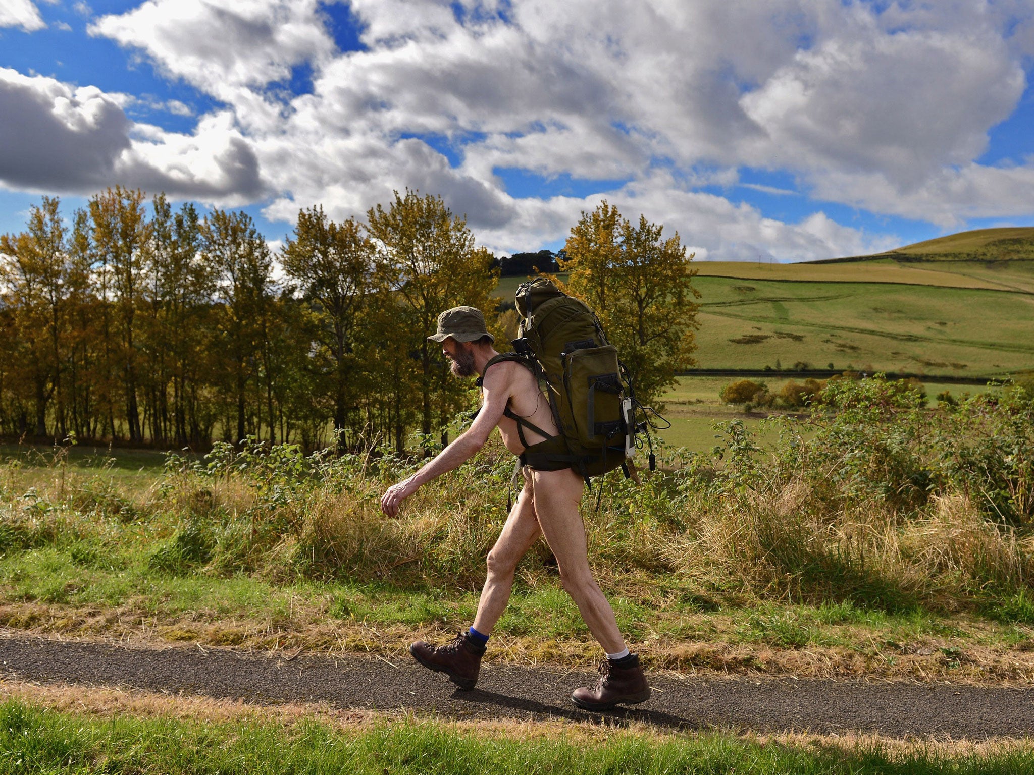 Nothing much on: Stephen Gough is the Naked Rambler