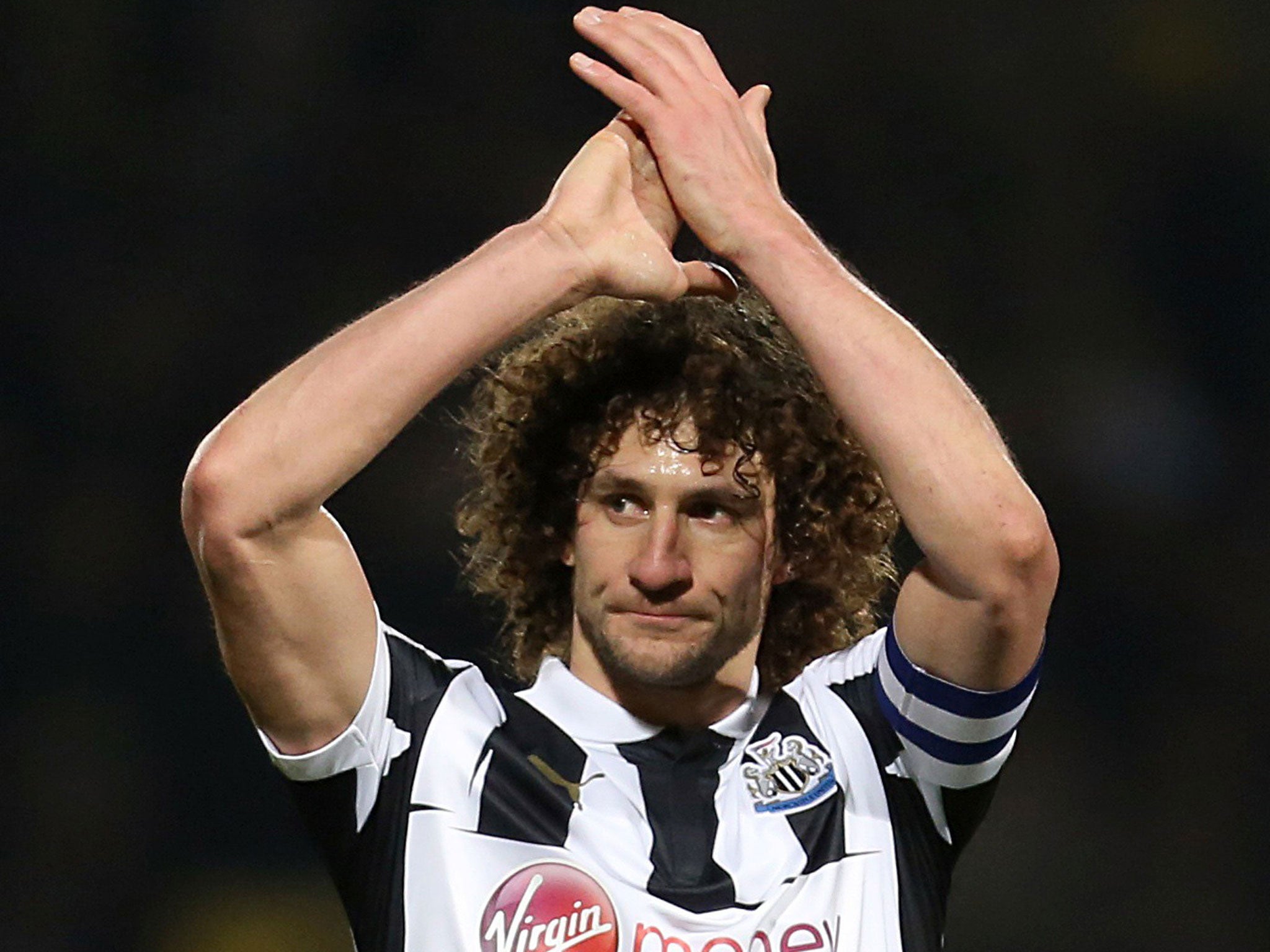 Man of misery: Fabricio Coloccini was denied a return to Argentina