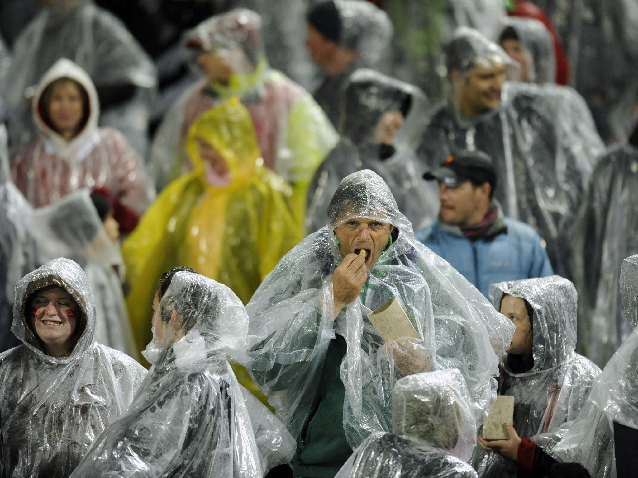 The weather may make a difference to the Six Nations