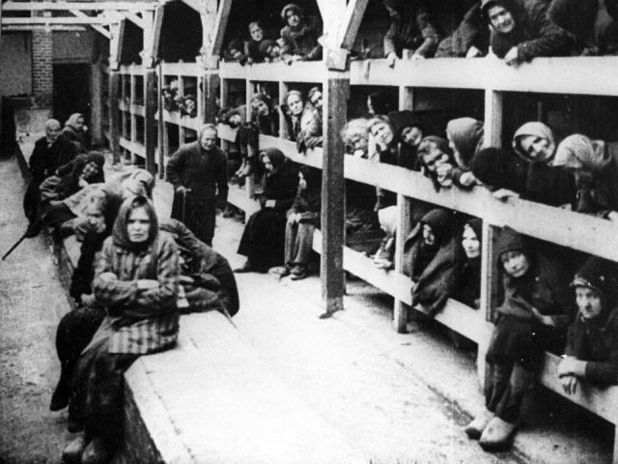 Prisoners in Auschwitz-Birkenau, the Nazi German Concentration and Extermination Camp (1940-1945)