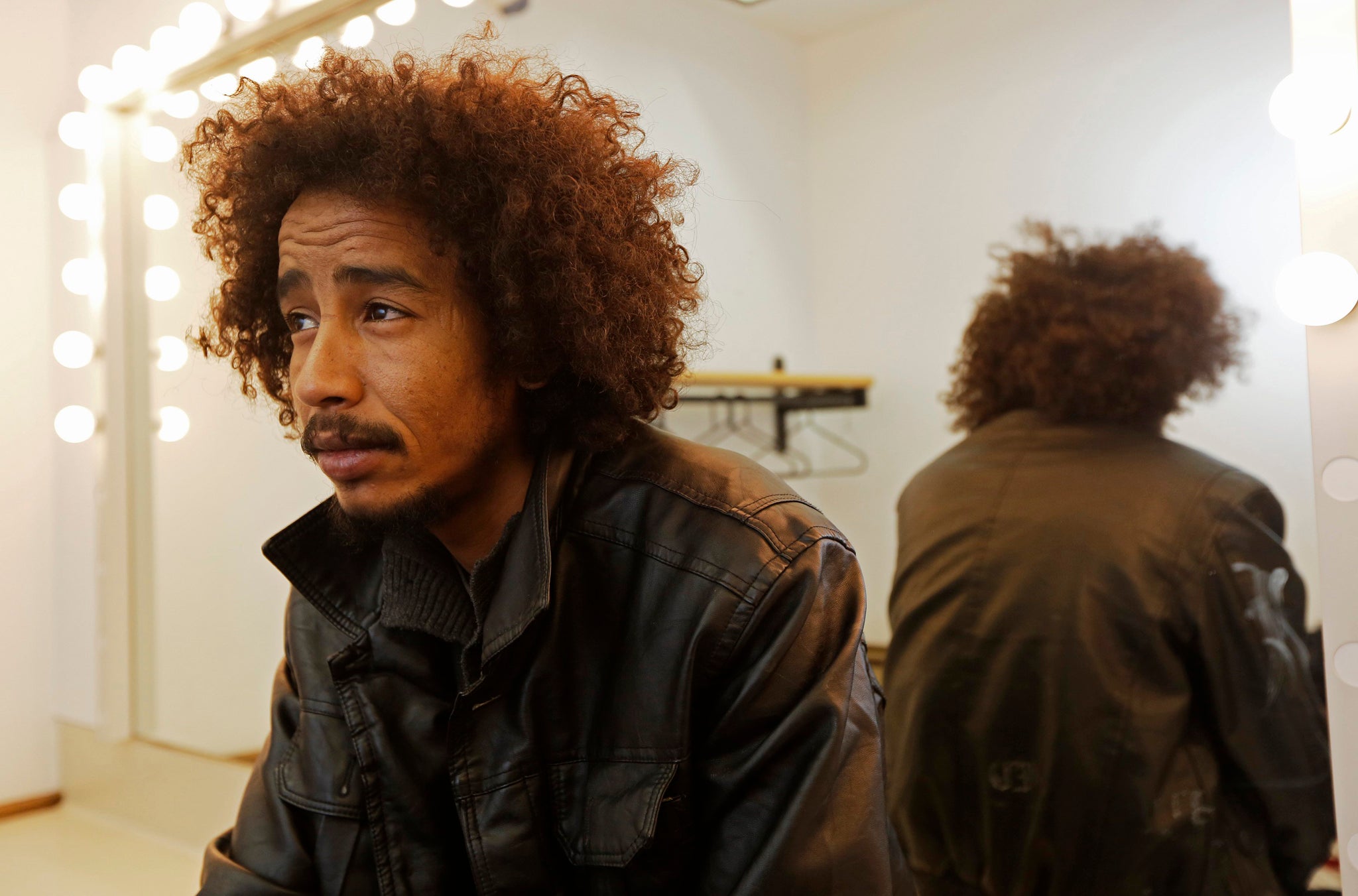 Mali's Ousmane Ag Moussa, singer of the Touareg band Tamikrest