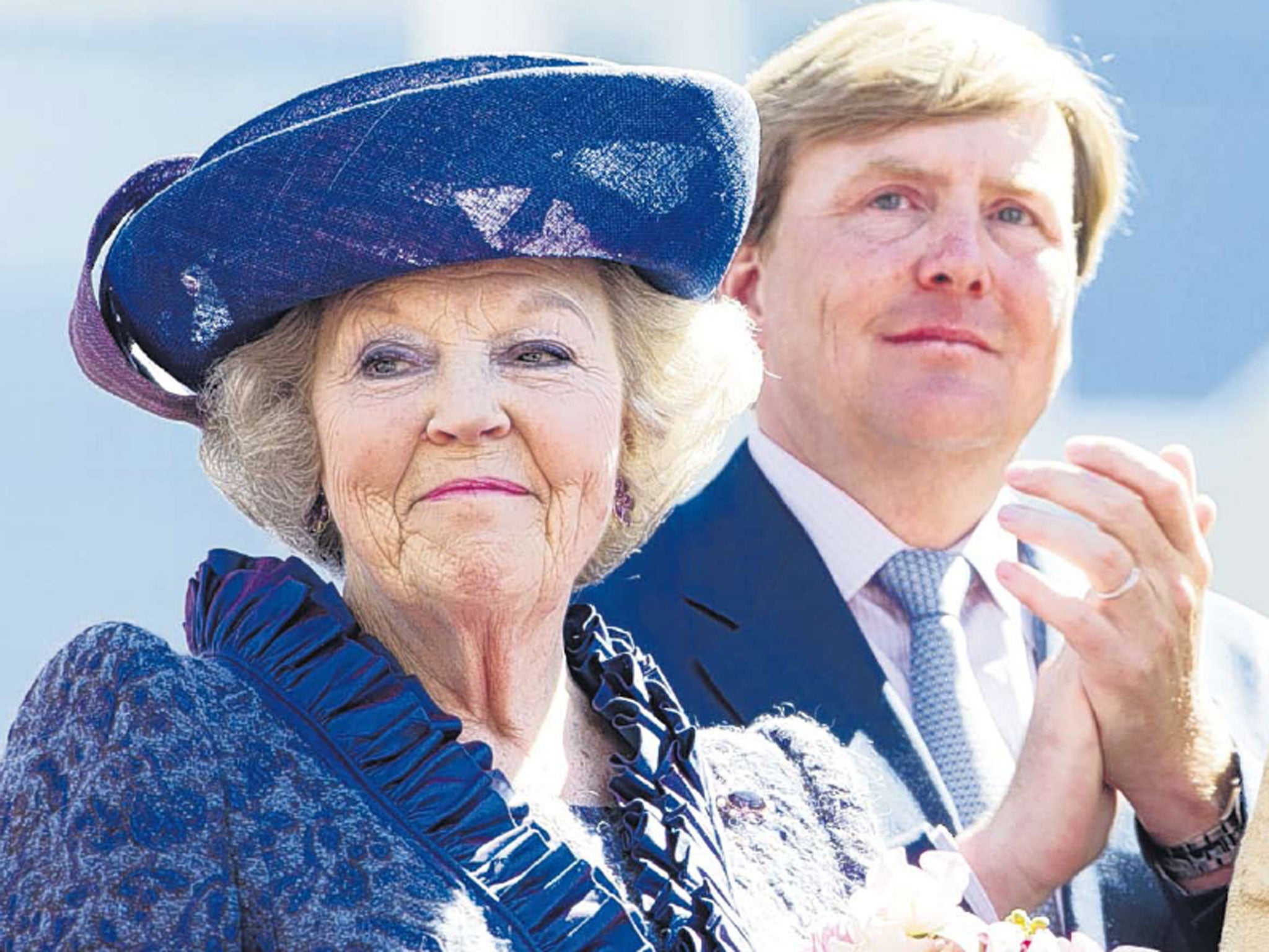 Queen Beatrix will step down in April to allow her son, Prince Willem-Alexander, to become king