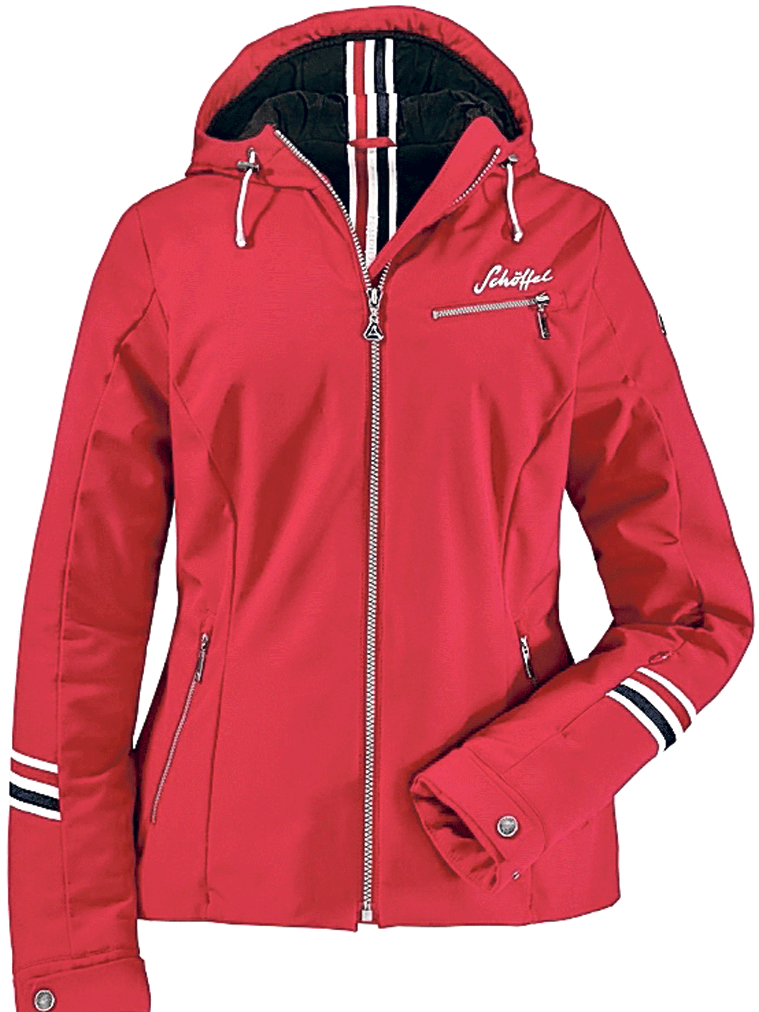 1. Schoffel Hermine £299.99, ellis-brigham.com Inspired by classic ski-fashion designs, the removable hood and snow skirt protect you from the elements while the Venturi softshell fabric insulates you from the cold.