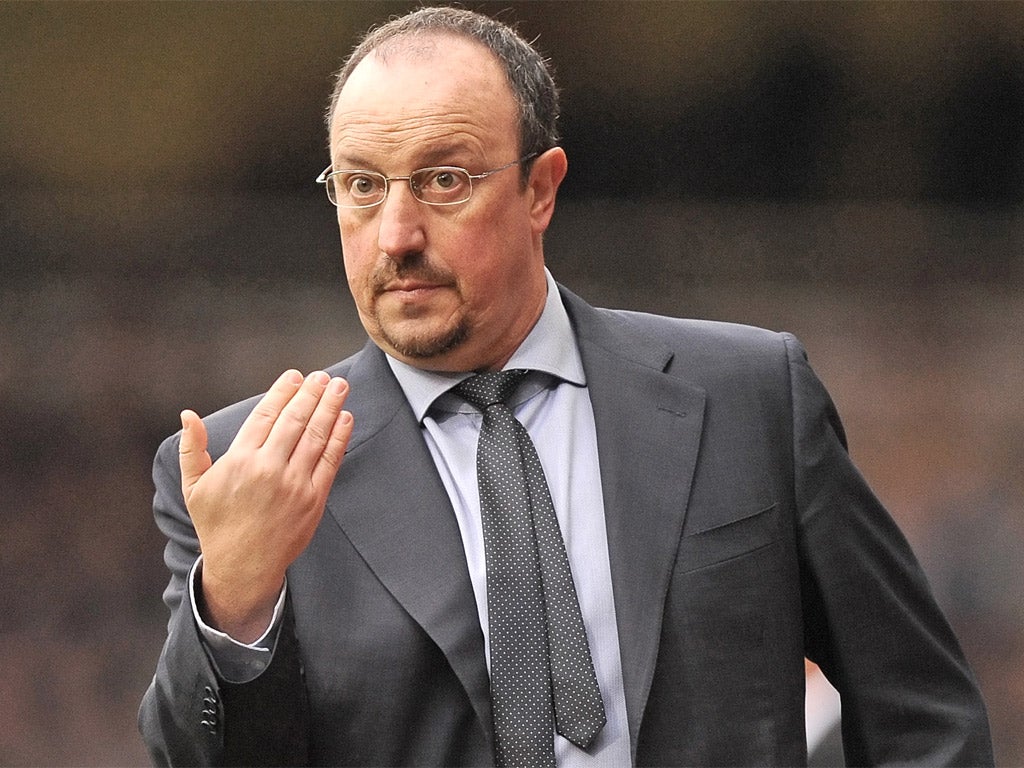 Rafa Benitez is confident he has the support of his Chelsea players