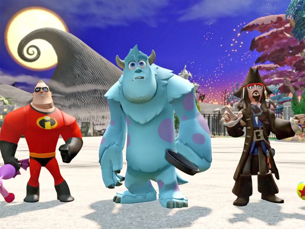 How Disney’s lucrative new Infinity games system will look on screen