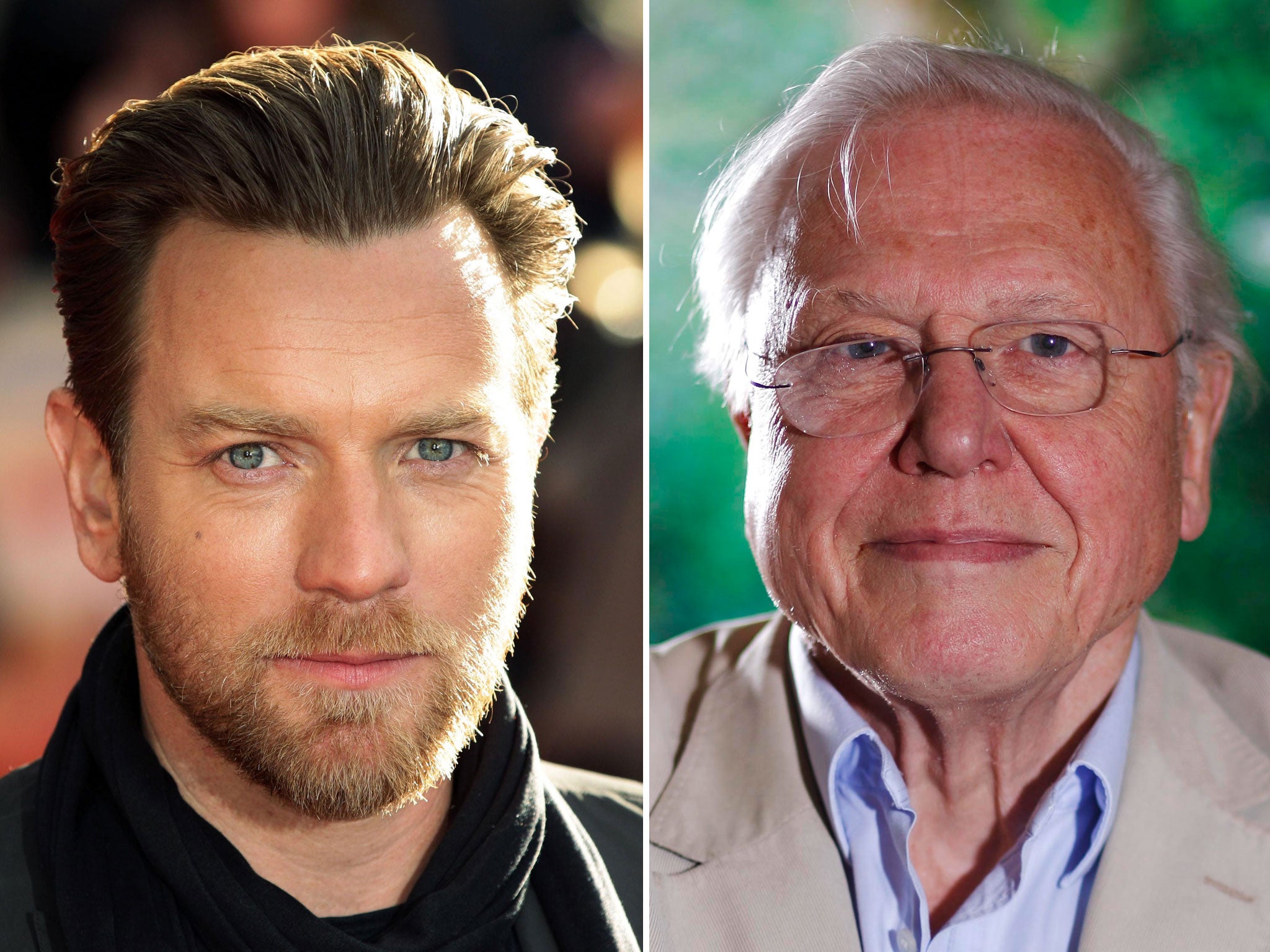 Ewan McGregor and David Attenborough are both celebrating Scotland in new wildlife TV shows