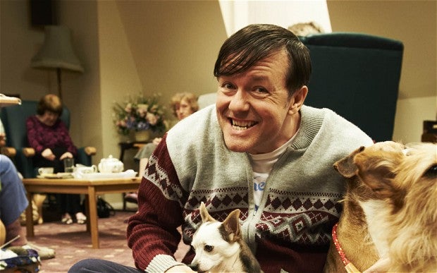 Ricky Gervais in Channel 4 show Derek