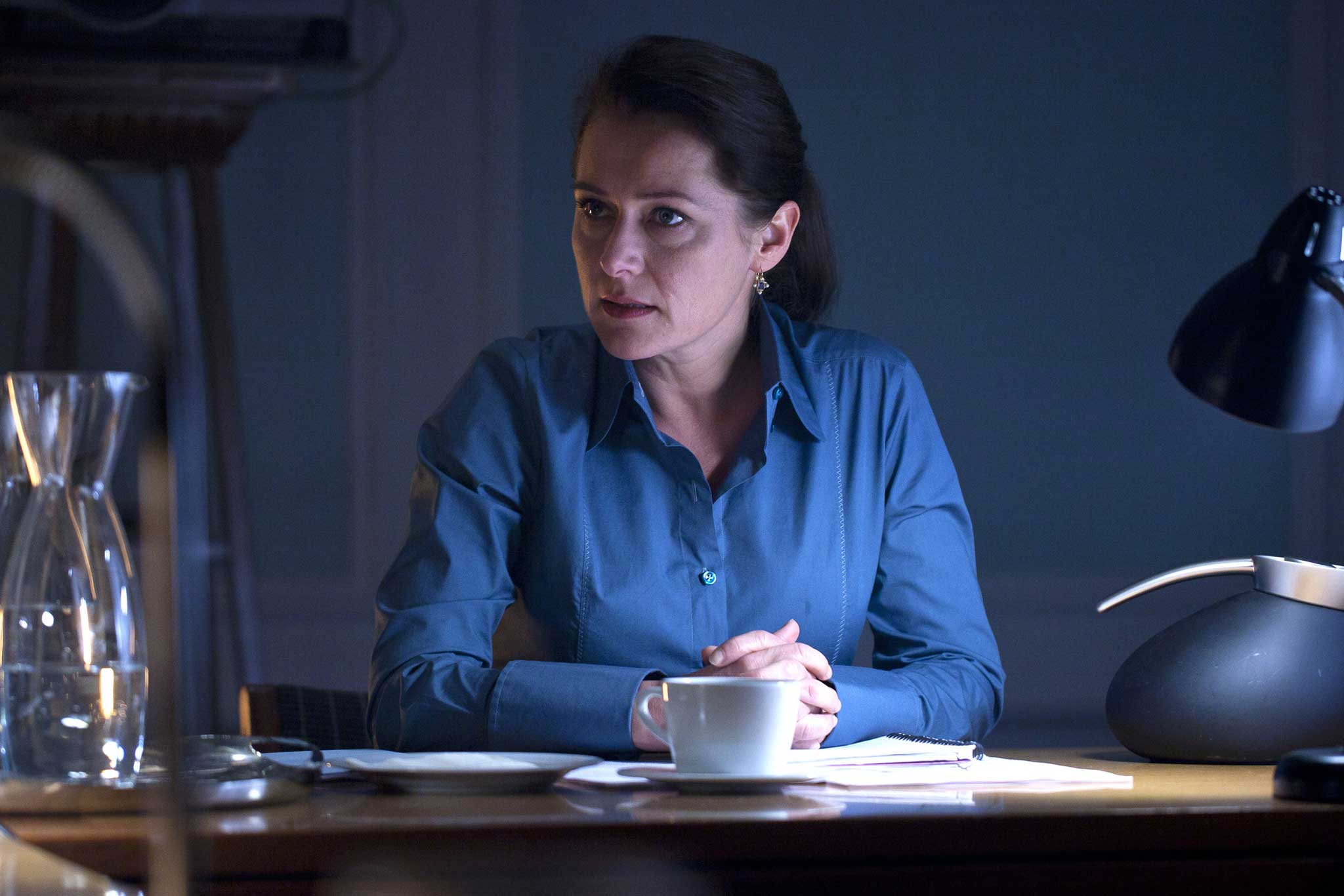 Sidse Babett Knudsen in Borgen