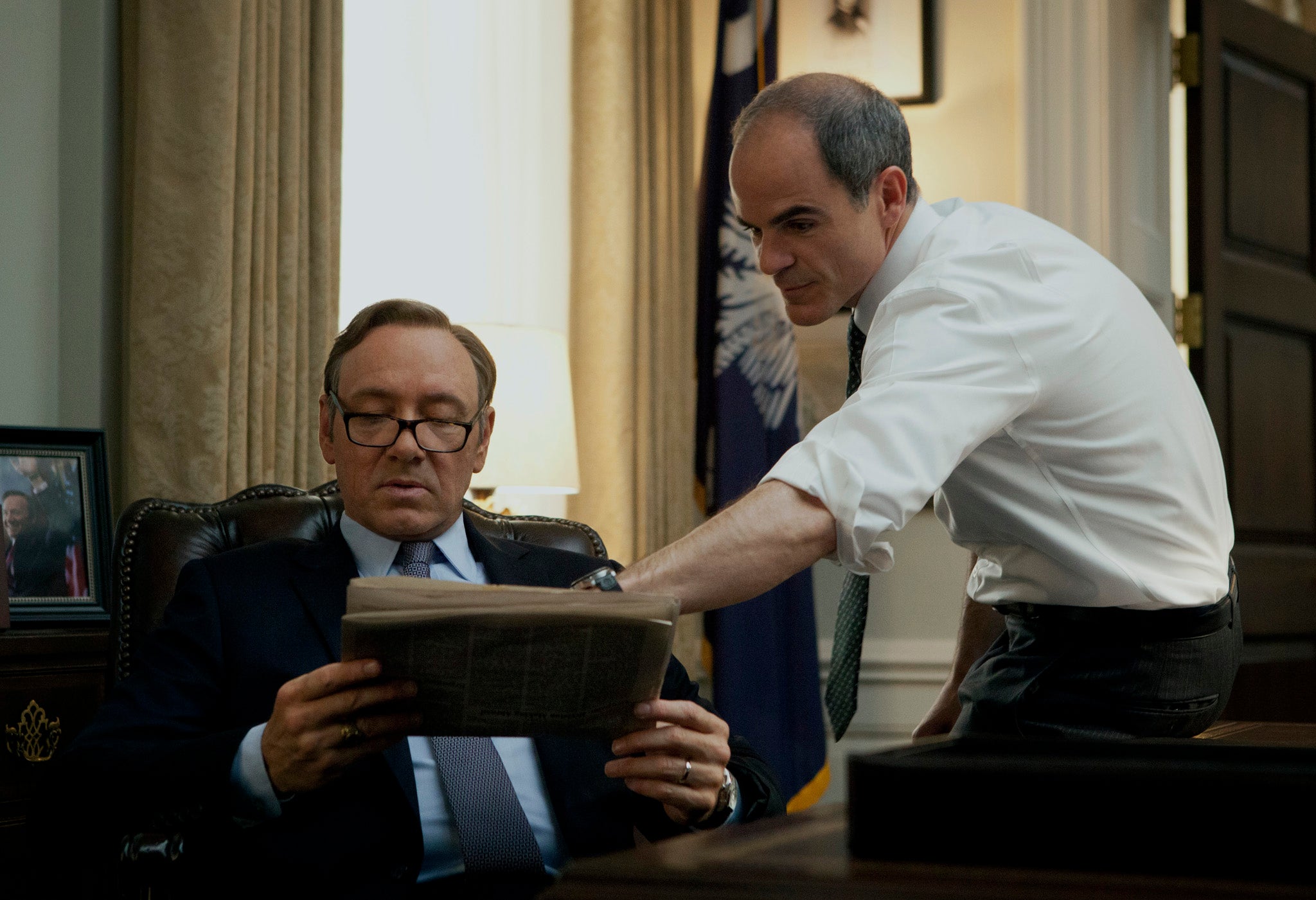 Kevin Spacey in House of Cards