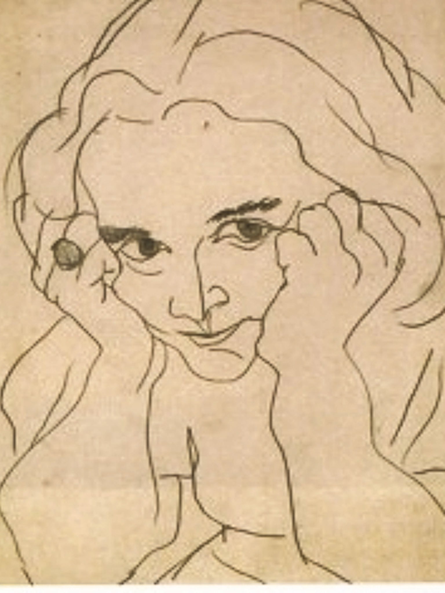 Ryan drawn by her first husband