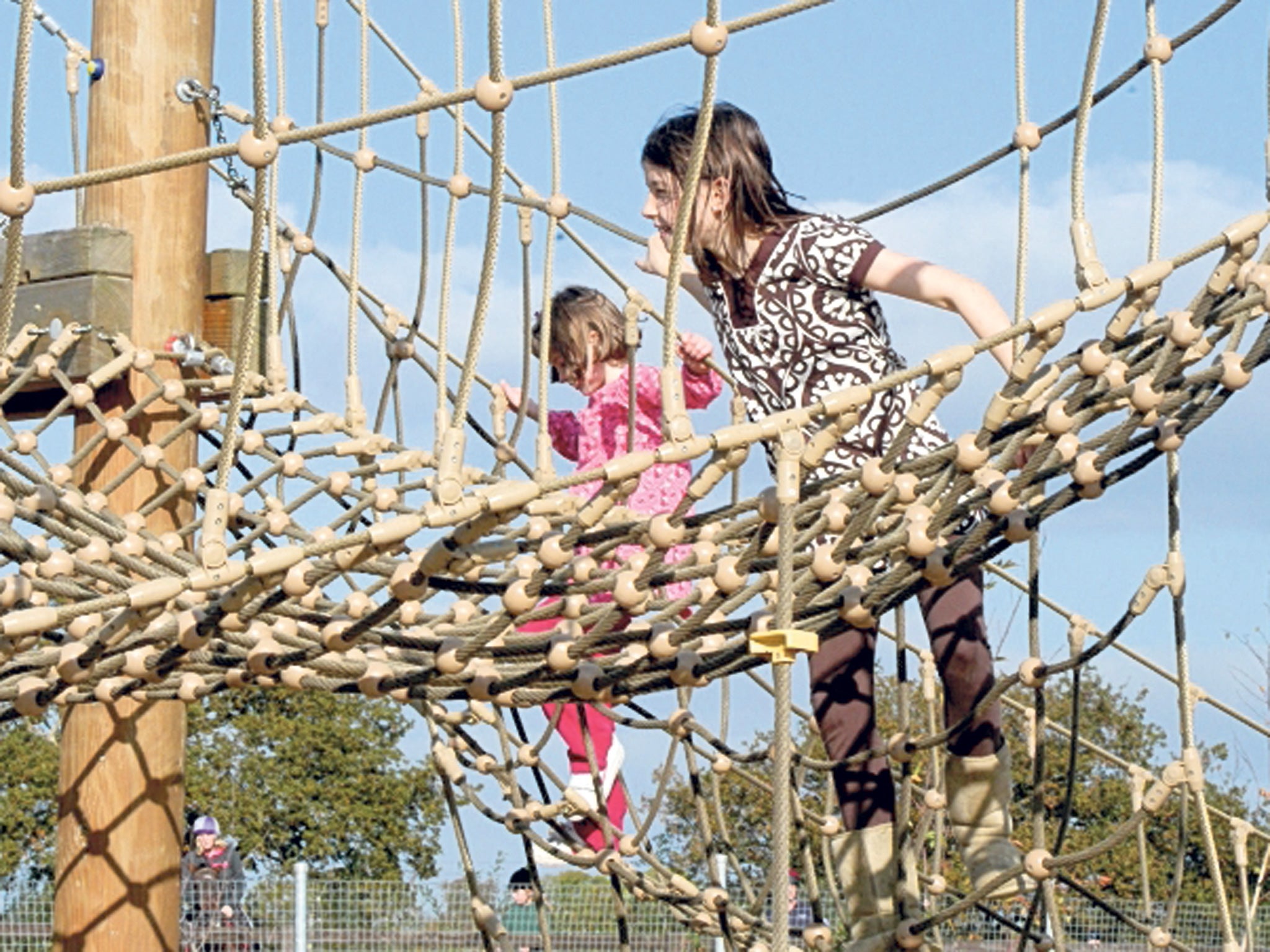 <p><strong><a href="http://www.independent.co.uk/travel/news-and-advice/the-10-best-adventure-playgrounds-8482230.html?action=gallery&amp;ino=2" target="_blank" class="body-gallery" data-vars-item-name="GL-6694066-http://www.independent.co.uk/travel/news-and-advice/the-10-best-adventure-playgrounds-8482230.html?action=gallery&amp;ino=2" data-vars-event-id="c6">{2} Creepy Crawlies, York</a></strong></p>
<p>This playground offers something for everyone: mini animal farm, high-ropes course, wacky swings and a quad-bike racetrack. The inside play area features one of the biggest Astra slides in the country and lots of dressing up for keen thespians. Also on site is a hair and beauty studio, nursery, fitness suite, pottery barn and riding school.</p>
<p>From £5.50, <a href="http://www.creepy-crawlies.co.uk" target="_blank" class="body-gallery" data-vars-item-name="GL-6694066-http://www.creepy-crawlies.co.uk" data-vars-event-id="c6">creepy-crawlies.co.uk</a></p>