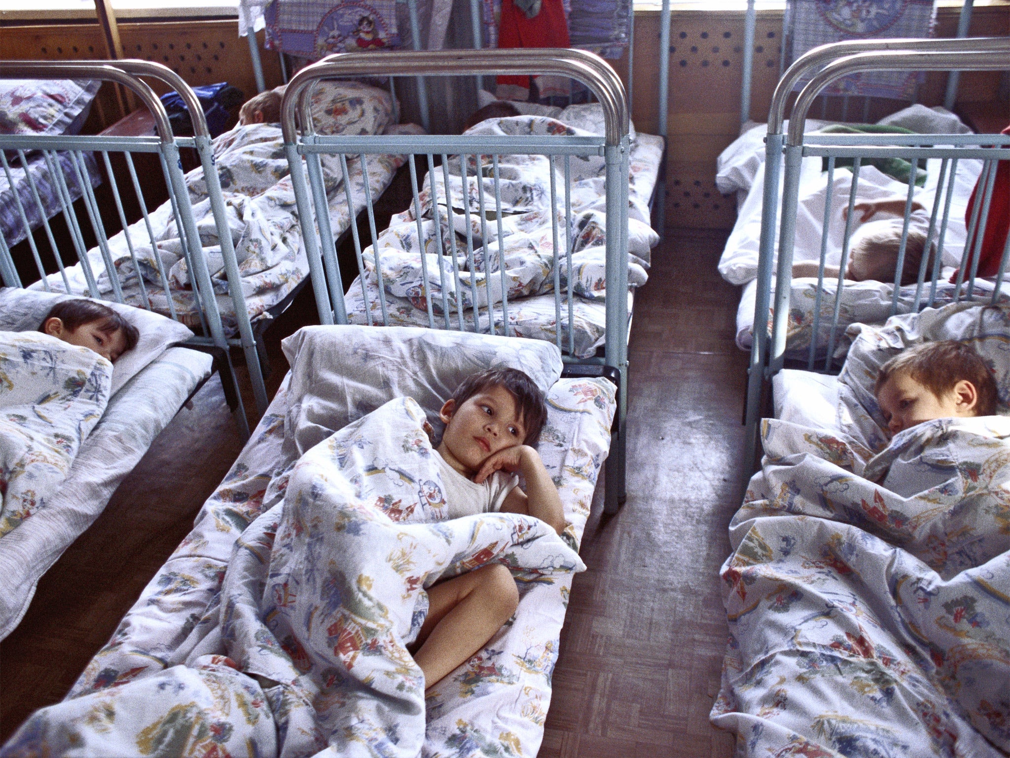 There are over 100,000 orphans in Russia, and another 200,000 in care whose parents are alive. Many disabled children are left in institutions