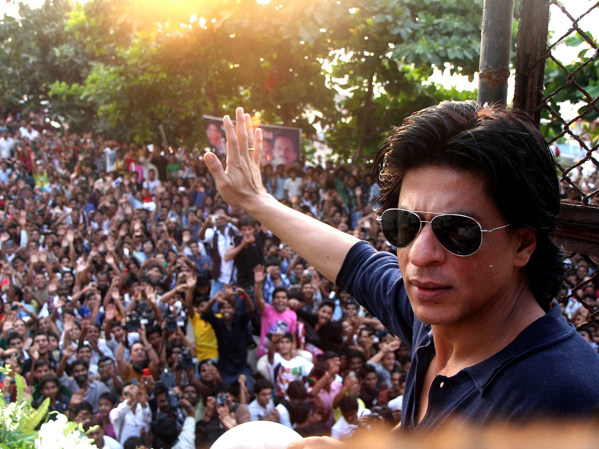 Shah Rukh Khan and other male actors earn around 400m rupees (£4.3m) per film on average