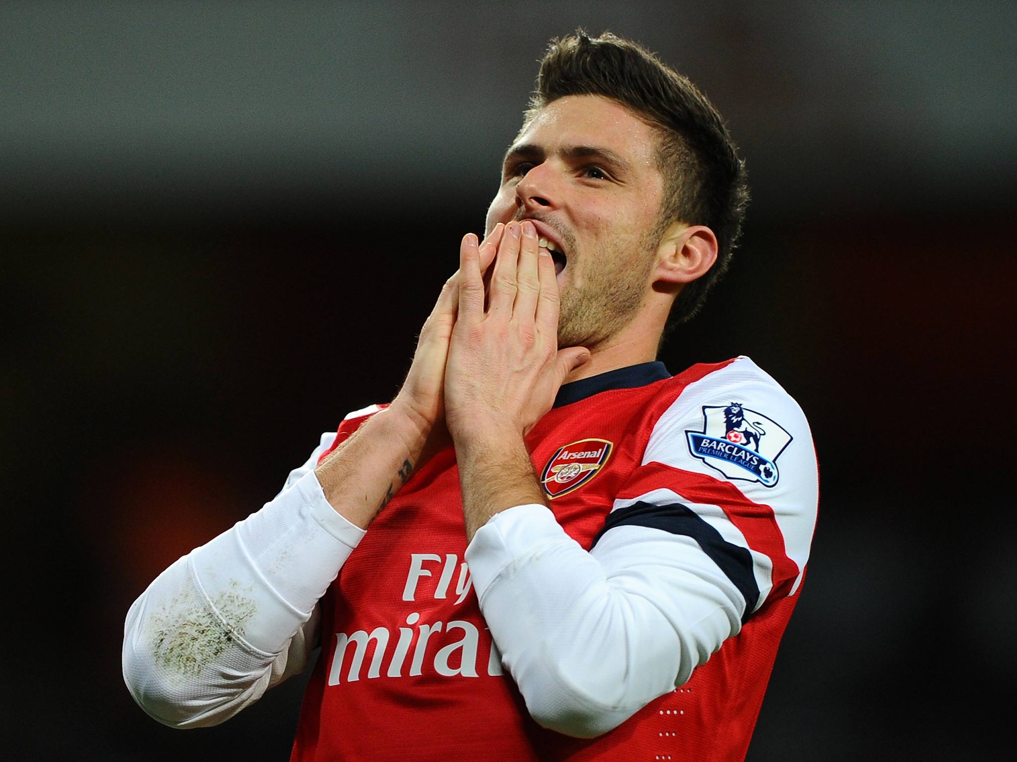 Arsenal striker Olivier Giroud