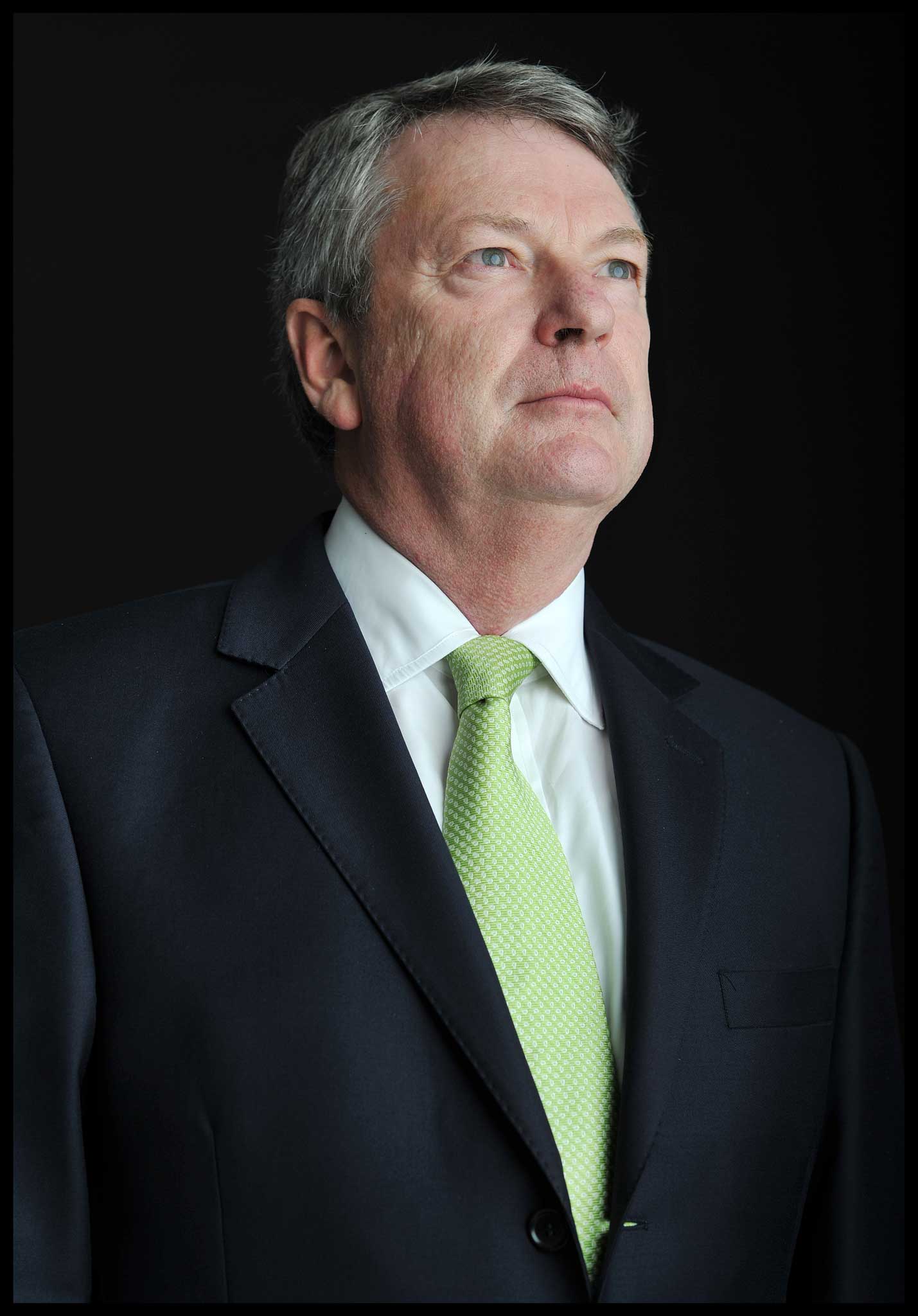 Crosby says of the UK: 'There are too many commentators, too many newspapers, I think in the media here you have a monopoly situation with the BBC…'