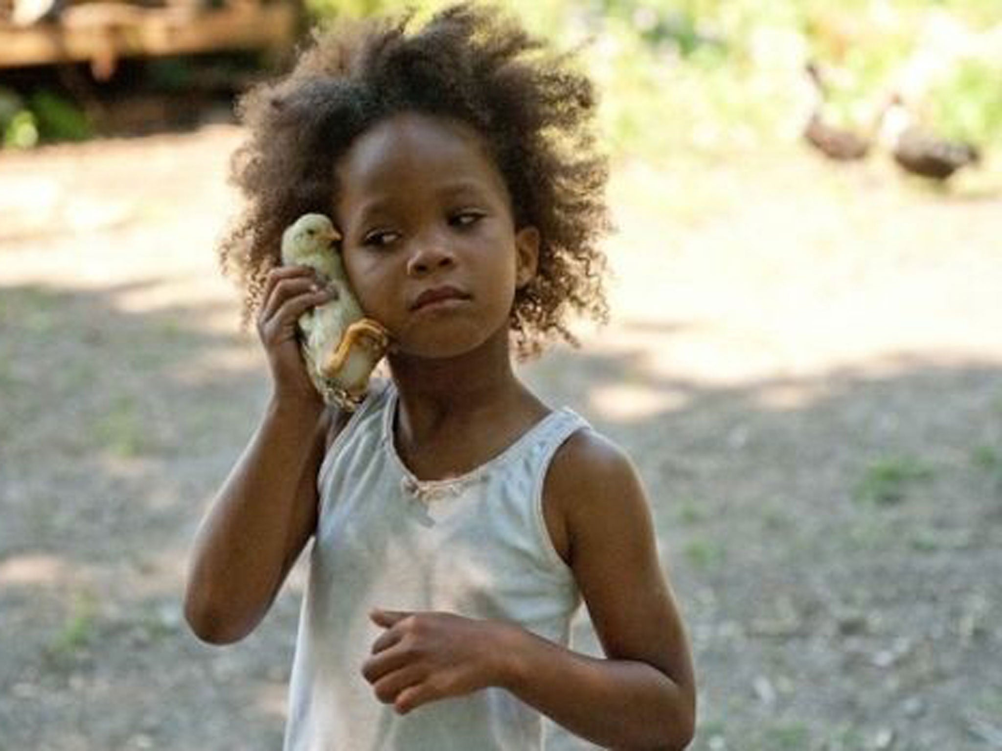 Quvenzhané Wallis, in Beasts of the Southern Wild