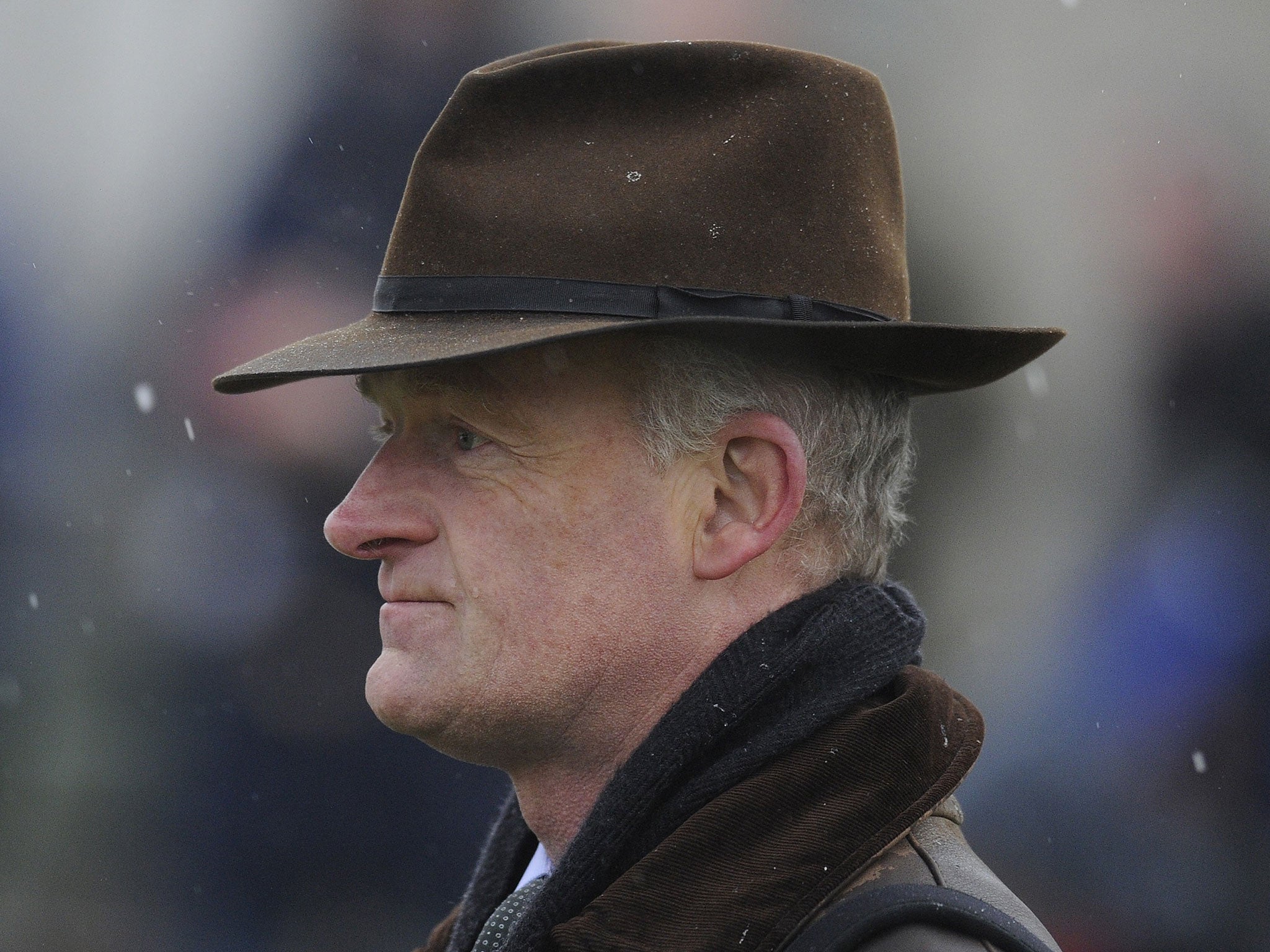 Willie Mullins has 159 wins this season, an Irish jumps record