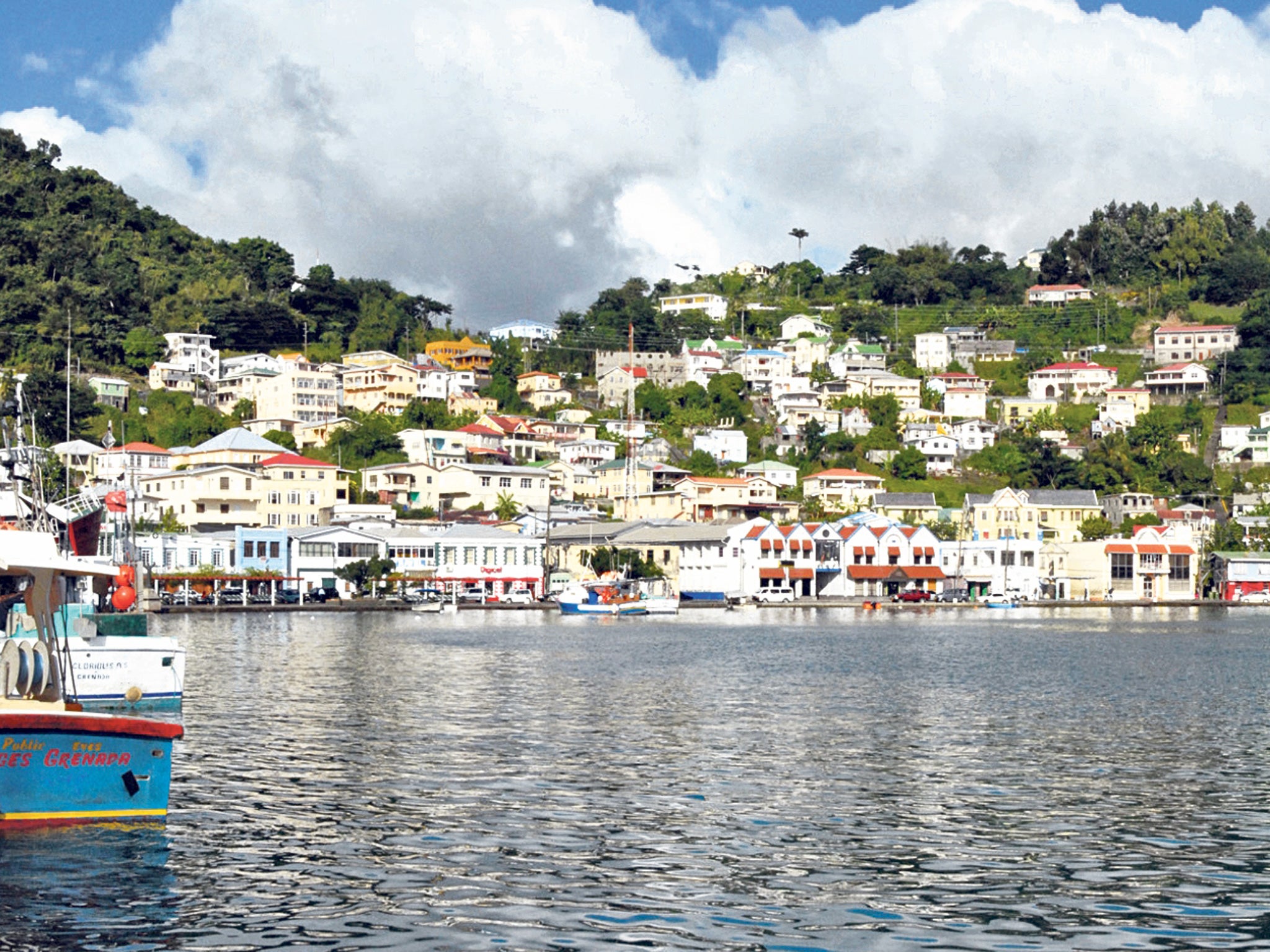 Harbour master: the capital St George's