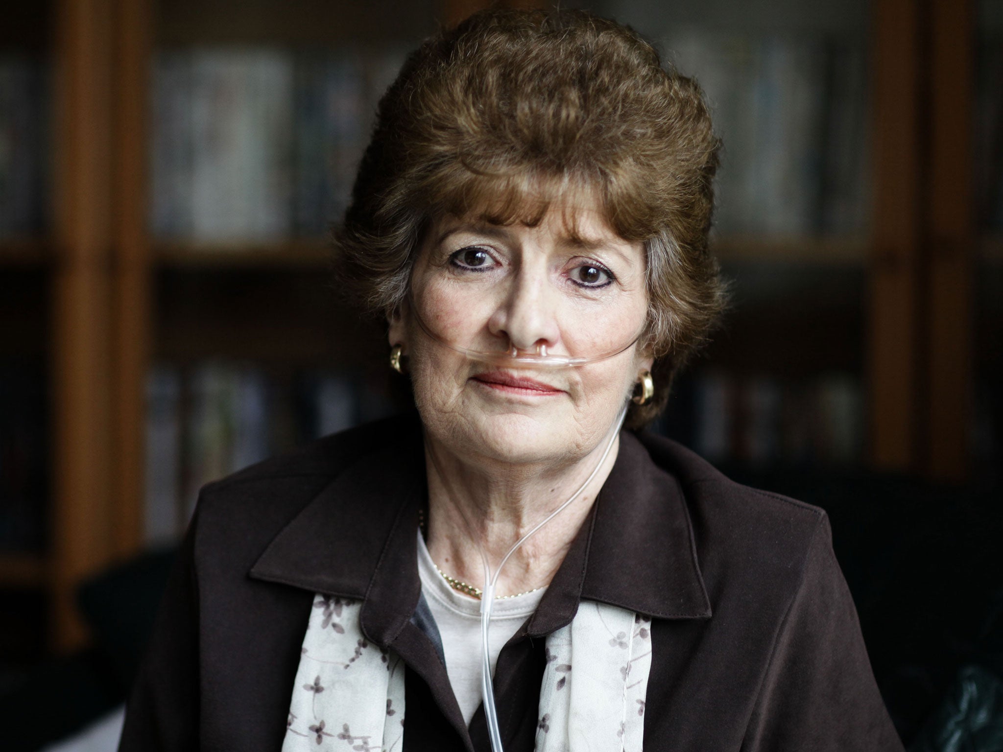 Audrey Heyns, 61, has been waiting for a double lung transplant for five years