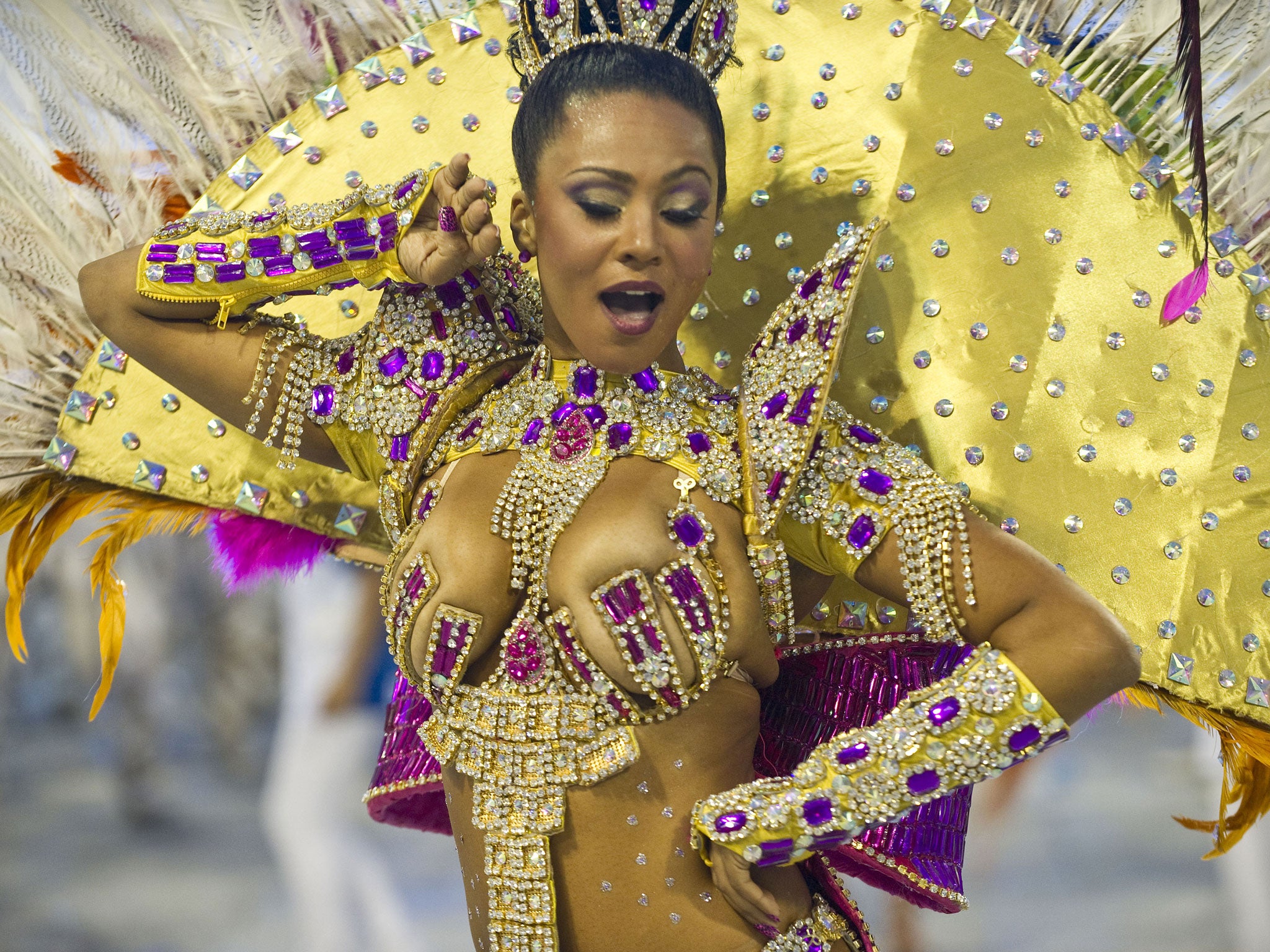 The festivities kicked off yesterday in Rio where thousands of people following spontaneous street parades.