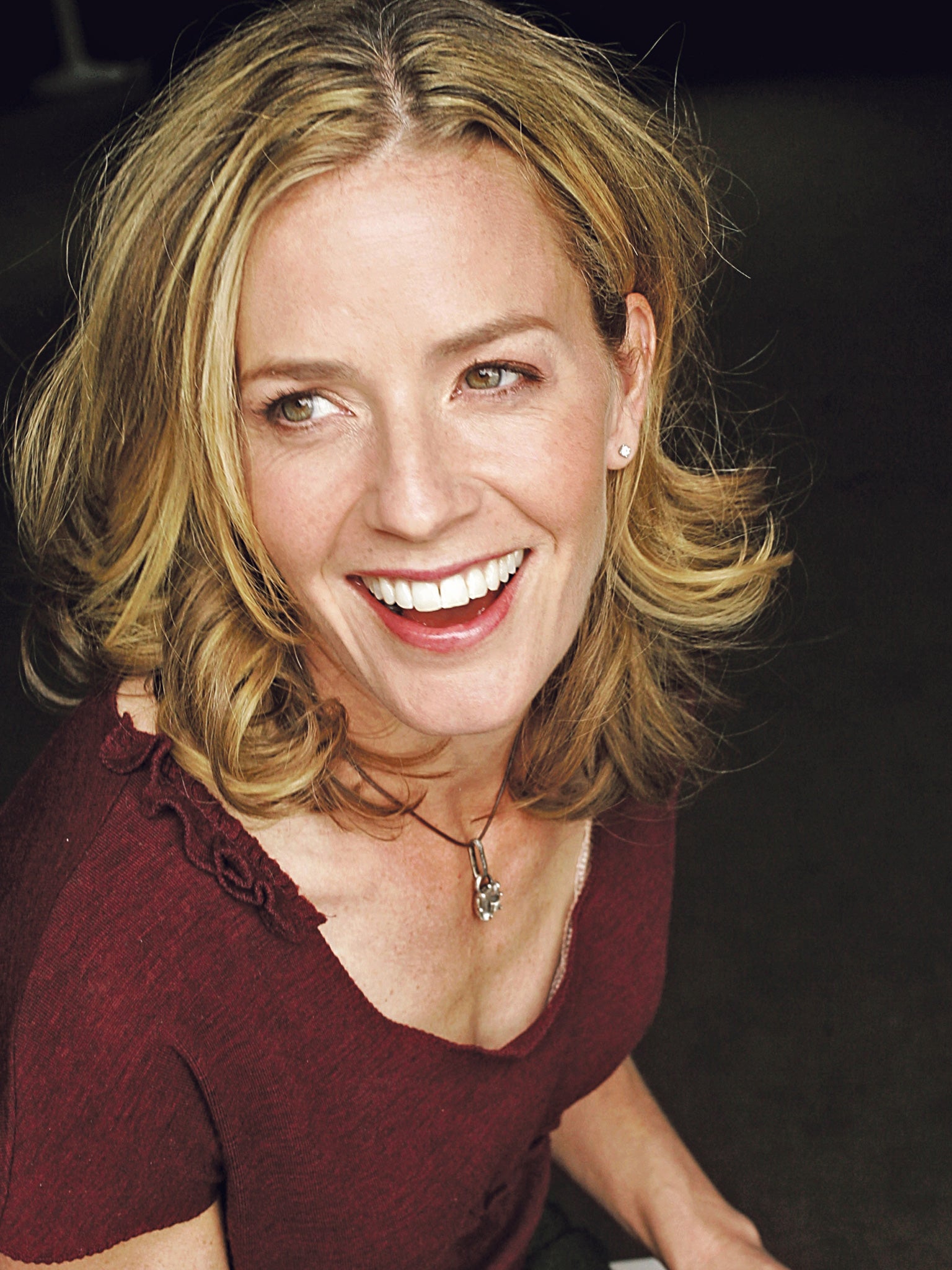 All smiles: Elisabeth Shue