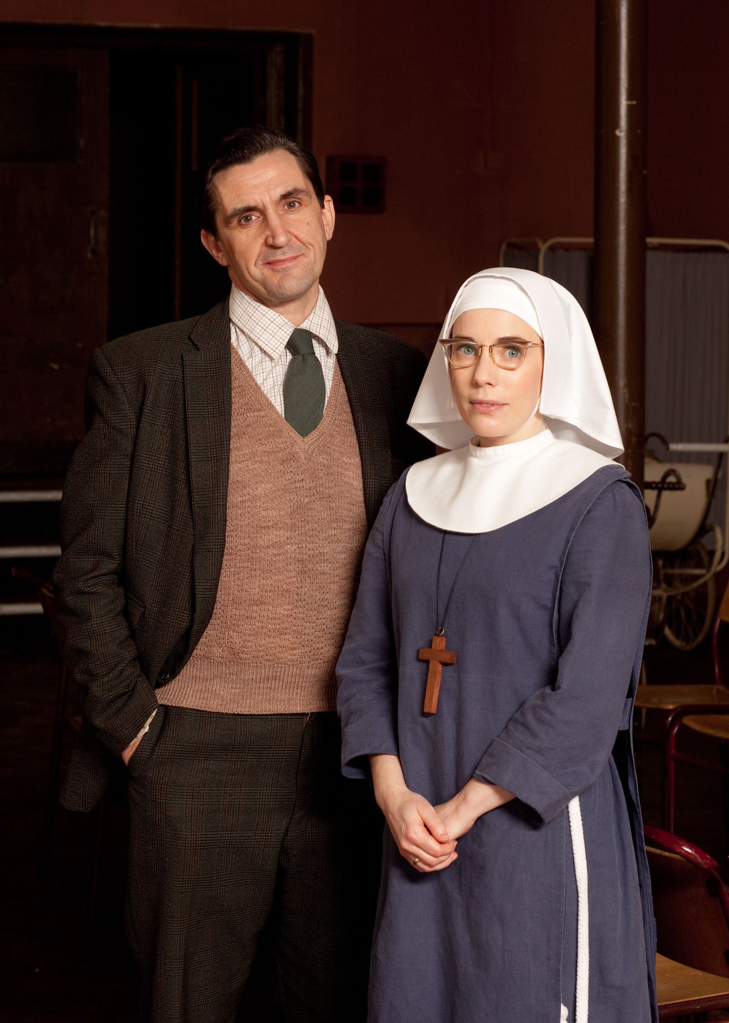 Dr Turner (STEPHEN McGANN), Sister Bernadette (LAURA MAIN)